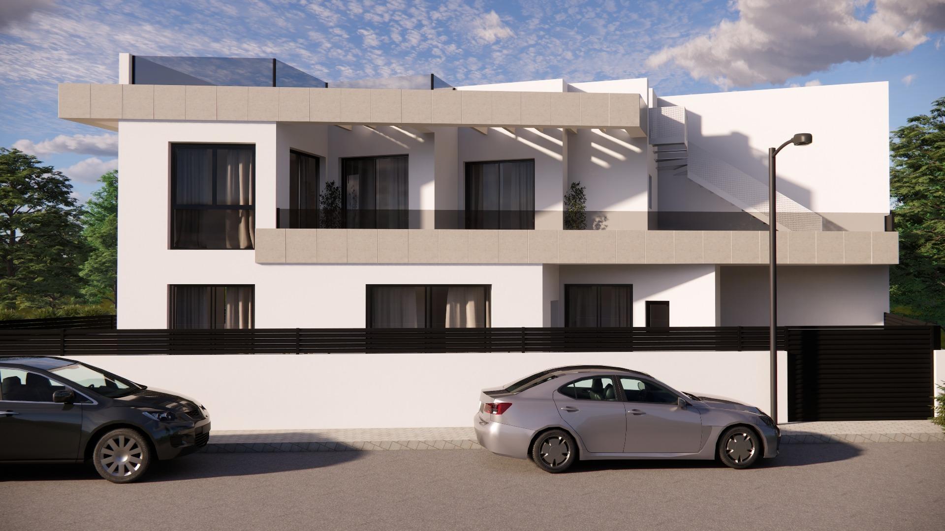 New build townhouses in rojales