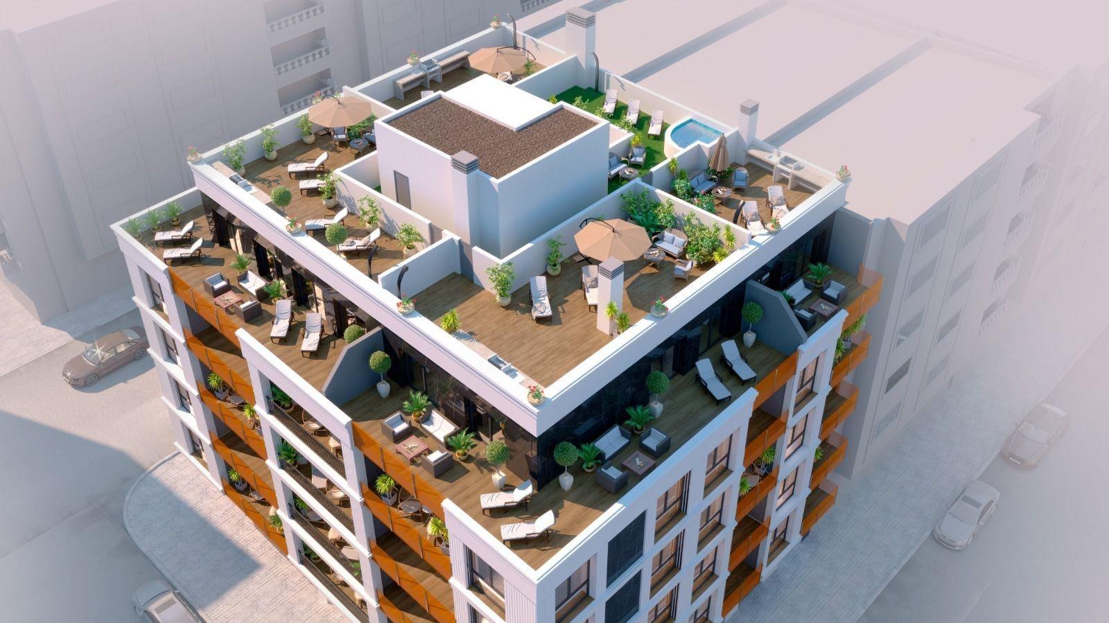 Modern new build apartments in central torrevieja costa blanca