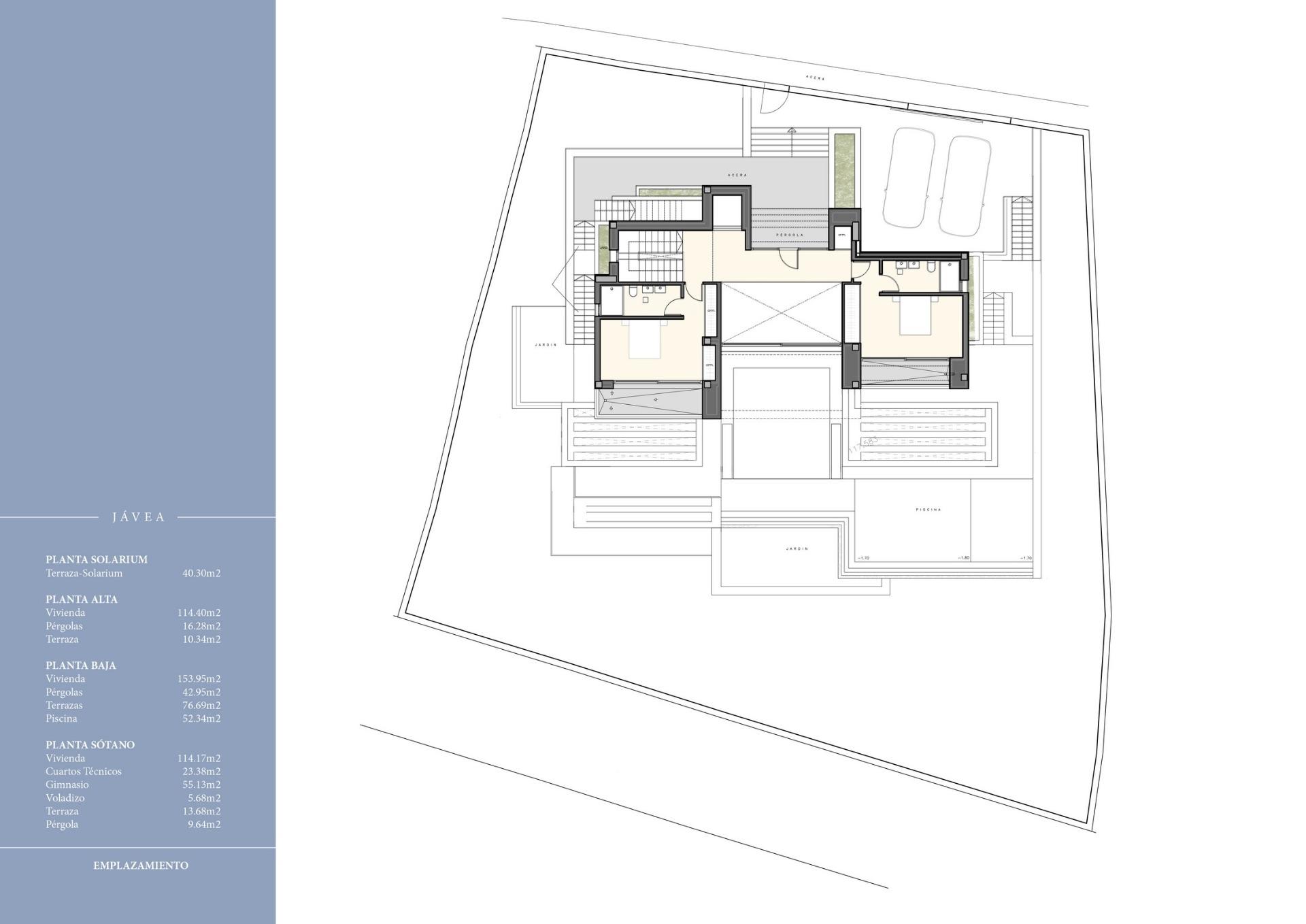 Luxury new build villa with sea views near granadella beach in javea