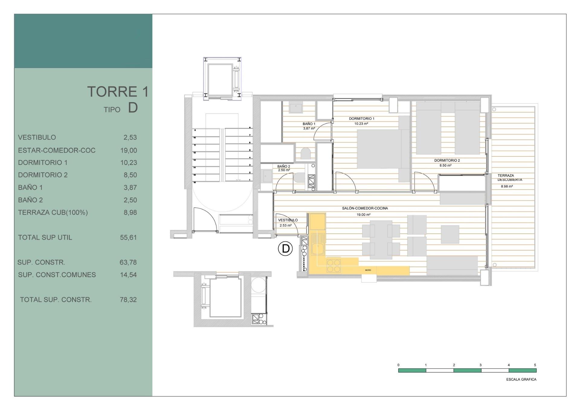 Modern new build apartments near the beach and marina in guardamar del segura