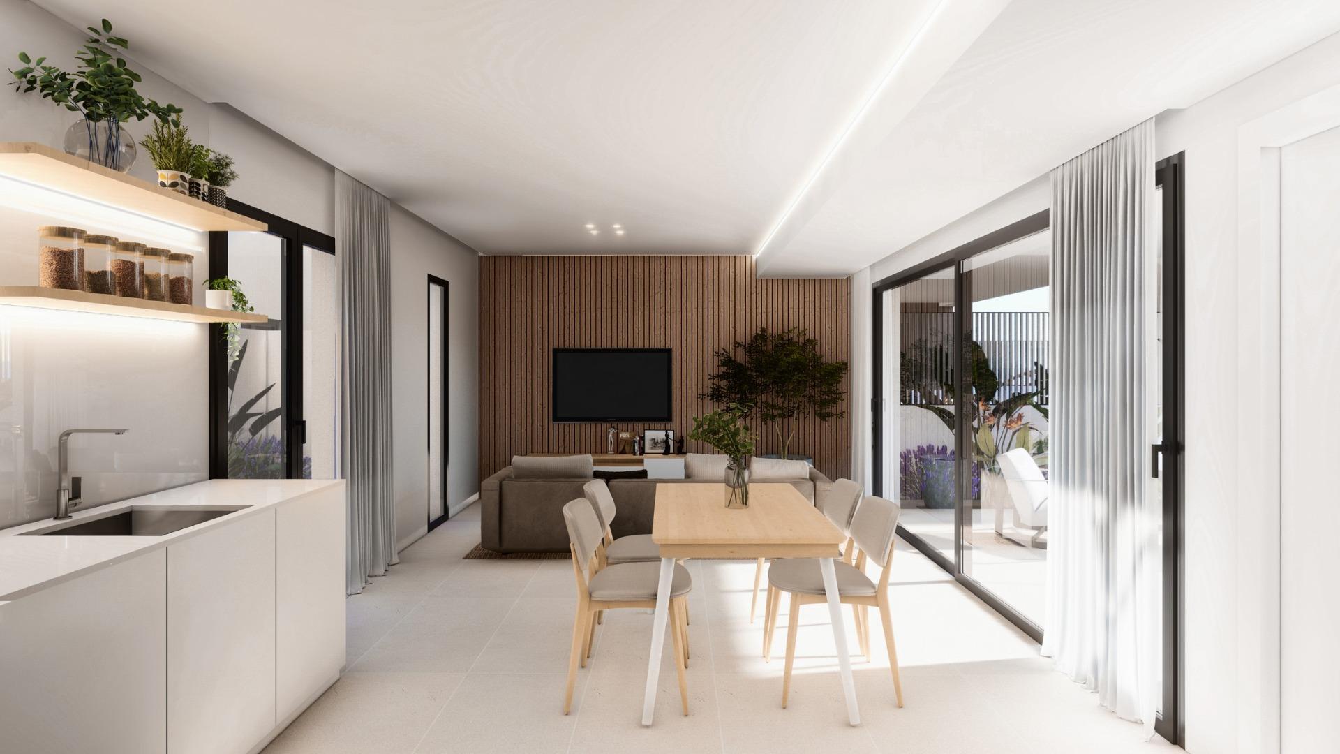 New build bungalows with private pool in san pedro del pinatar