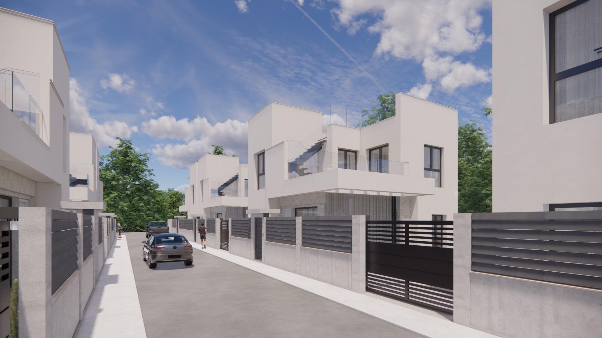 Modern new build villas in la herrada los montesinos with private pool
