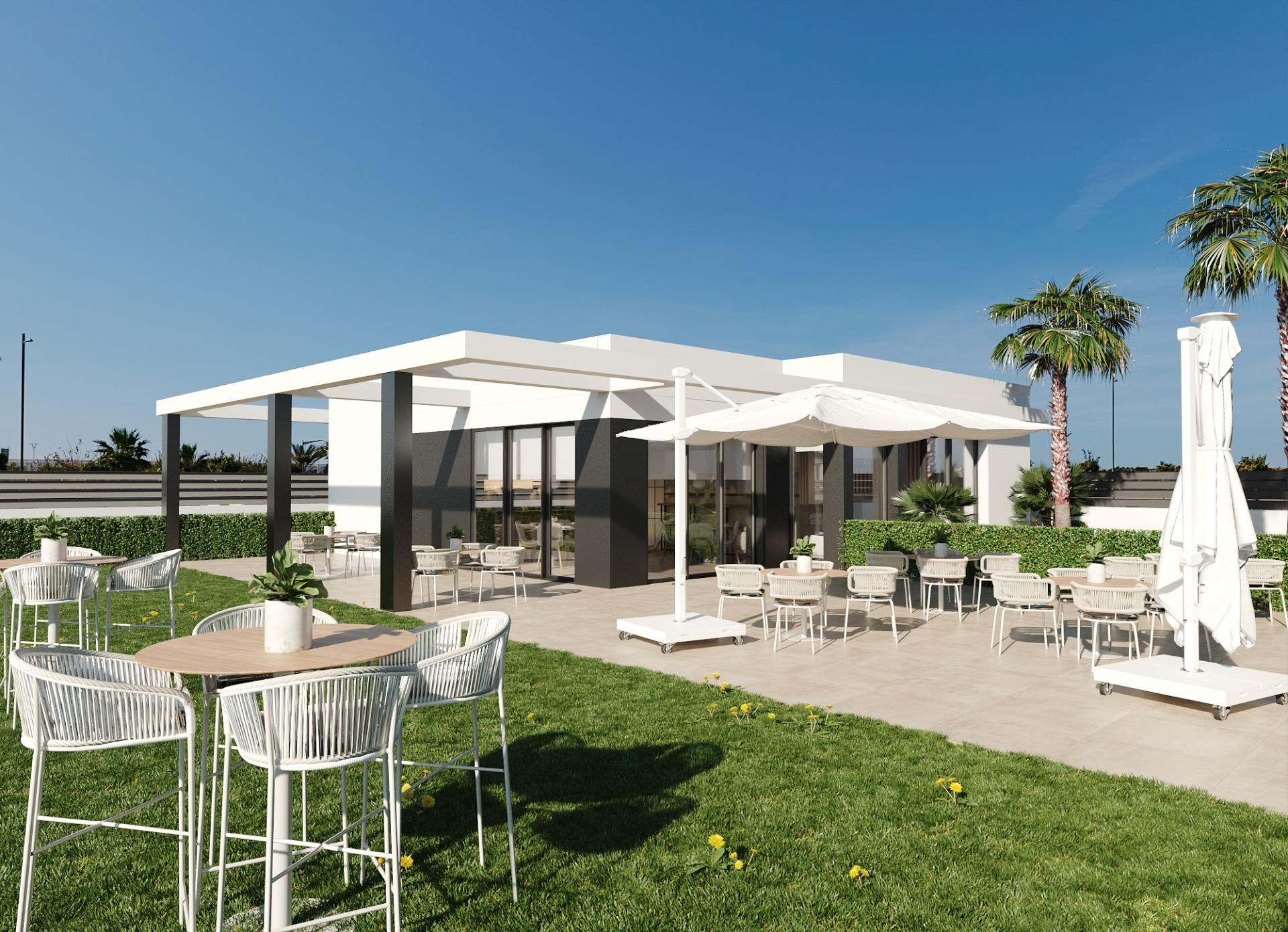 New build tourist apartments in santa rosalía lake and life resort costa cálida