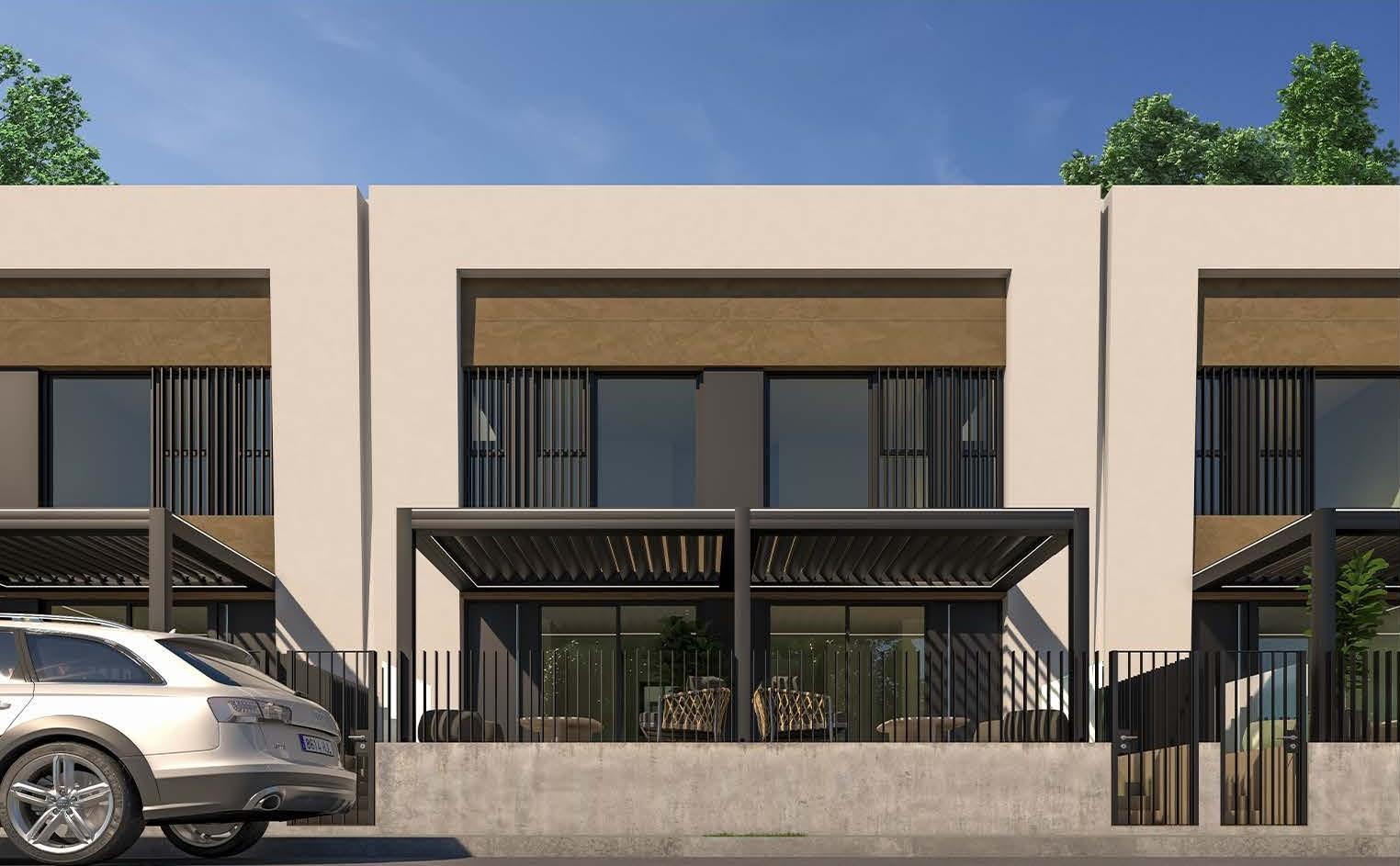 Modern townhouses in dolores with comunal pool
