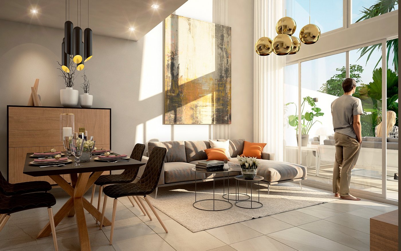 New build semi-detached villas with private pool in la finca golf resort, algorfa
