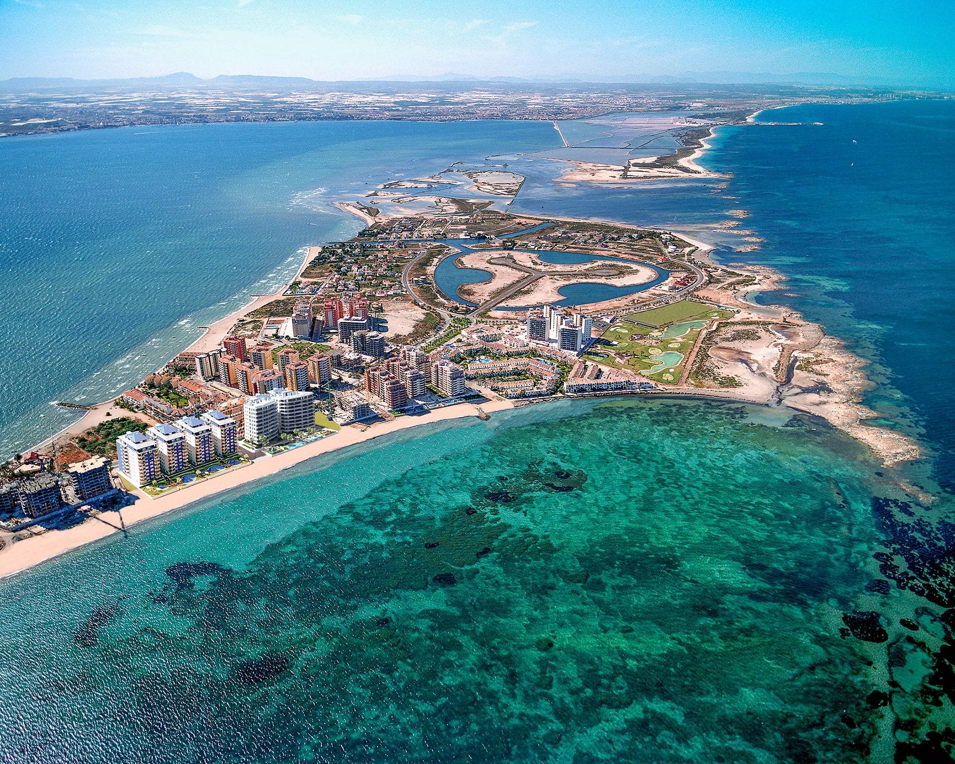 Discover luxury living at la manga del mar menor
