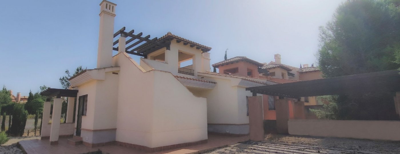Key ready semi-detached villa in fuente alamo, murcia