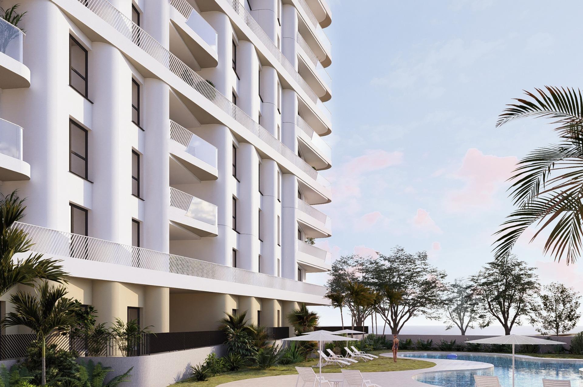 Exclusive seafront apartments and penthouses in villajoyosa with panoramic mediterranean views