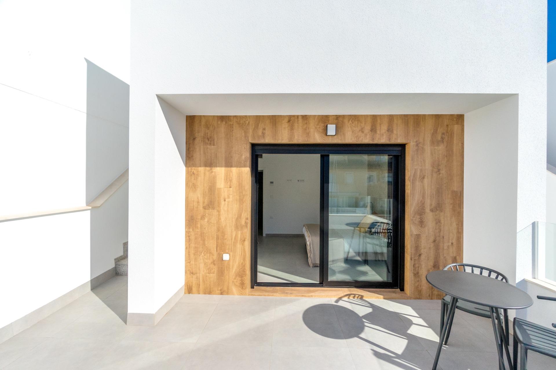 New build semi-detached villas with private pool in san pedro del pinatar