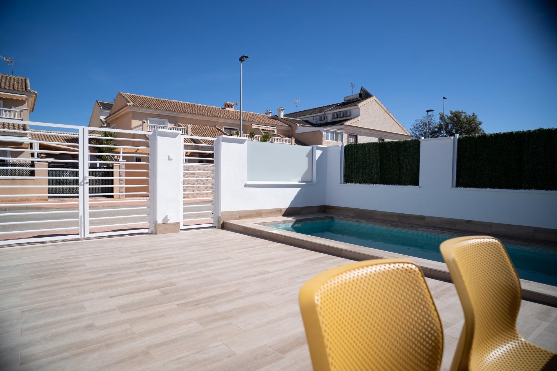 New build townhouses in san javier