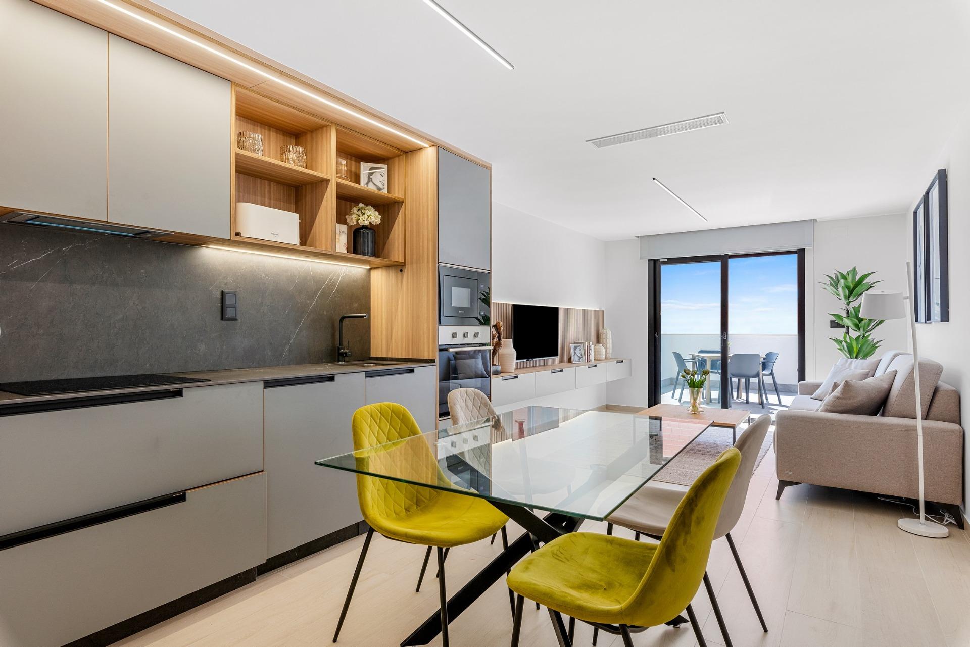 New build tourist licensed apartments with lagoon views in el raso guardamar del segura