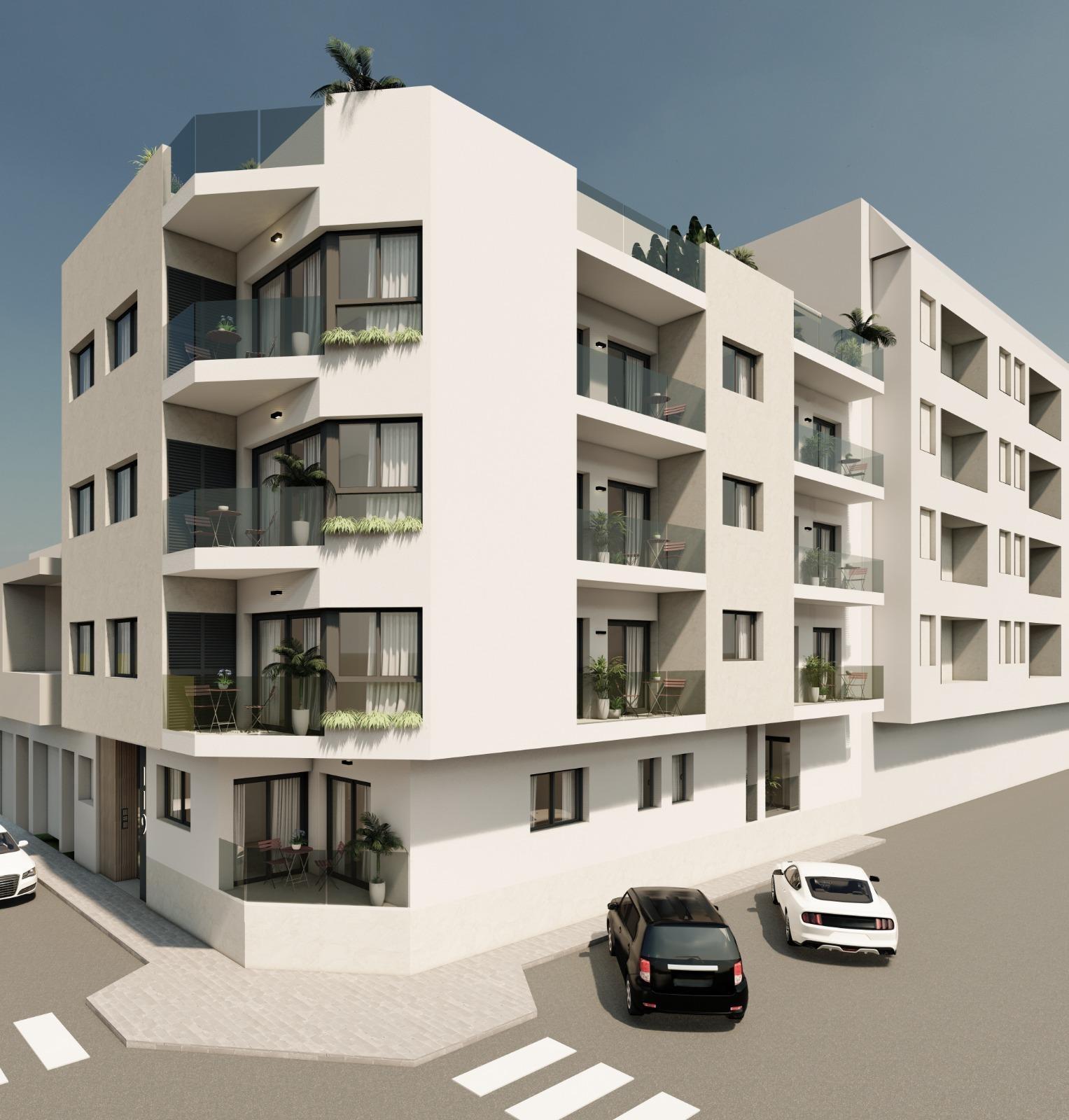 Modern new build apartments in guardamar del segura near the beach