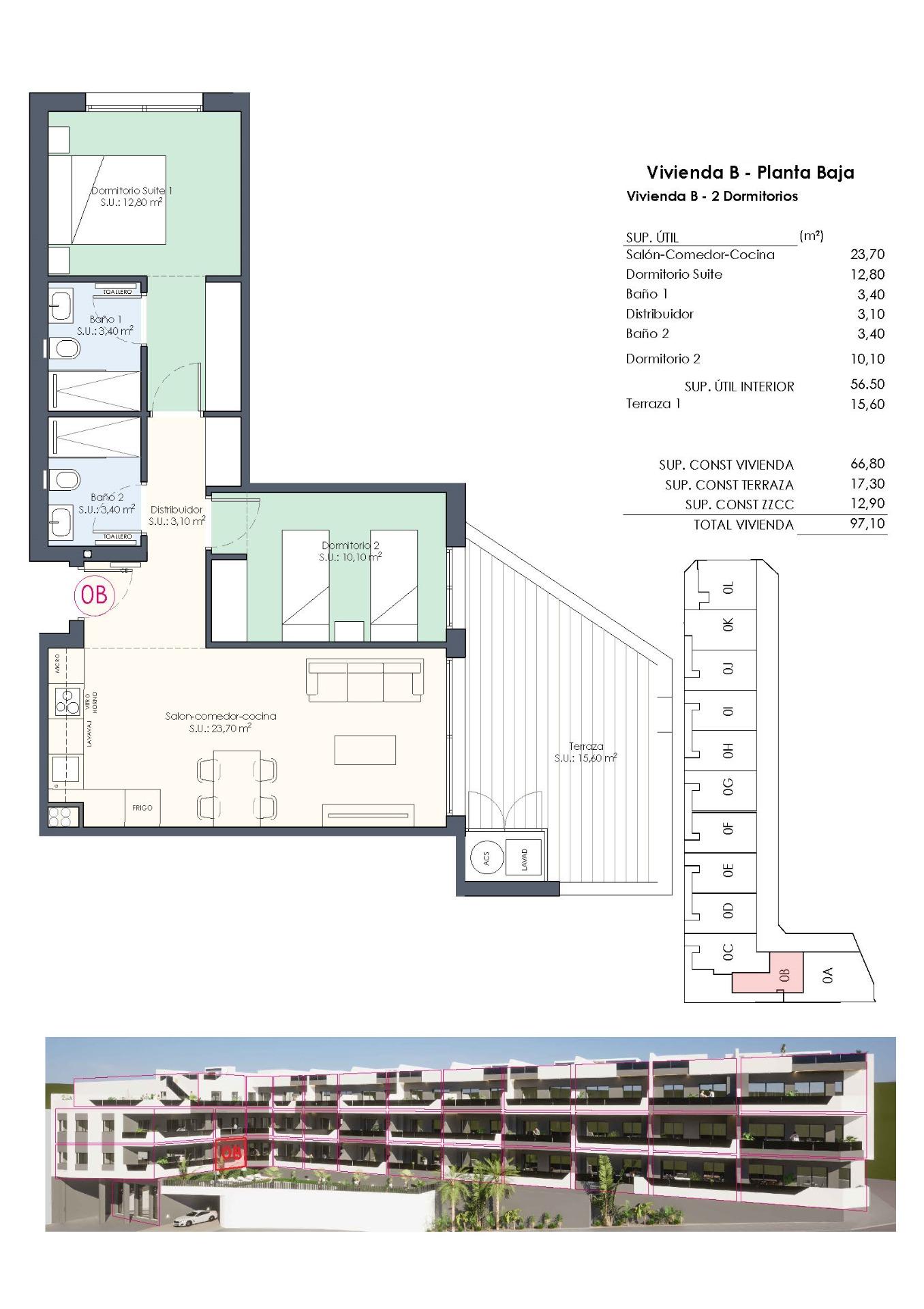 New build build residential complex in benijofar