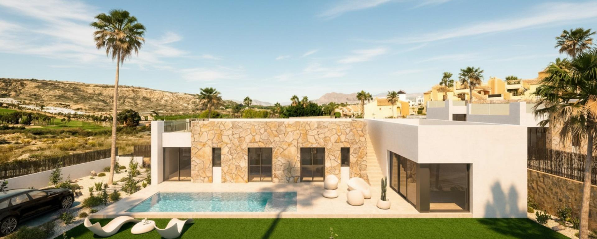 Luxury new build villas next to la finca golf in algorfa