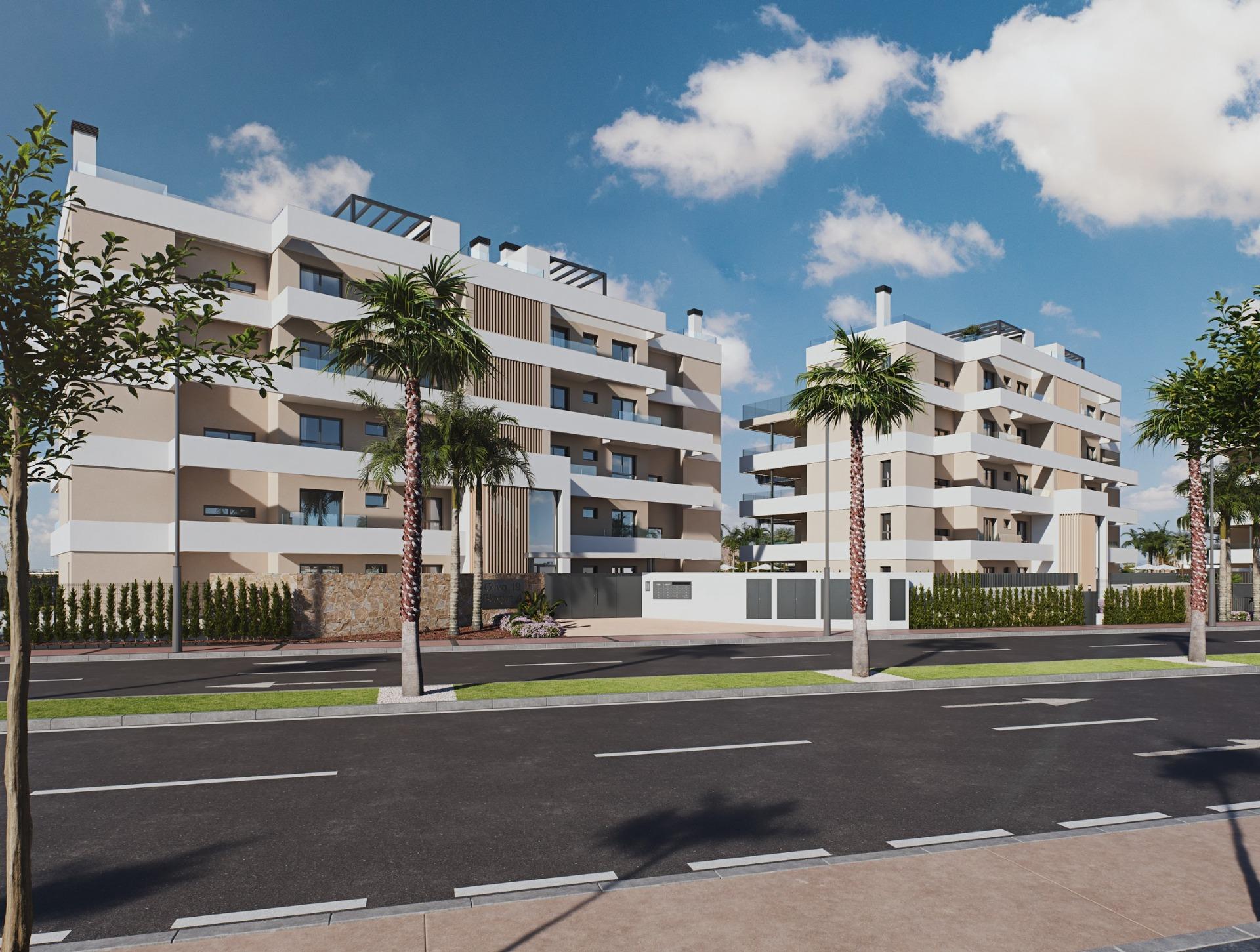 Luxury new build apartments for sale in santa rosalia lake and life resort murcia
