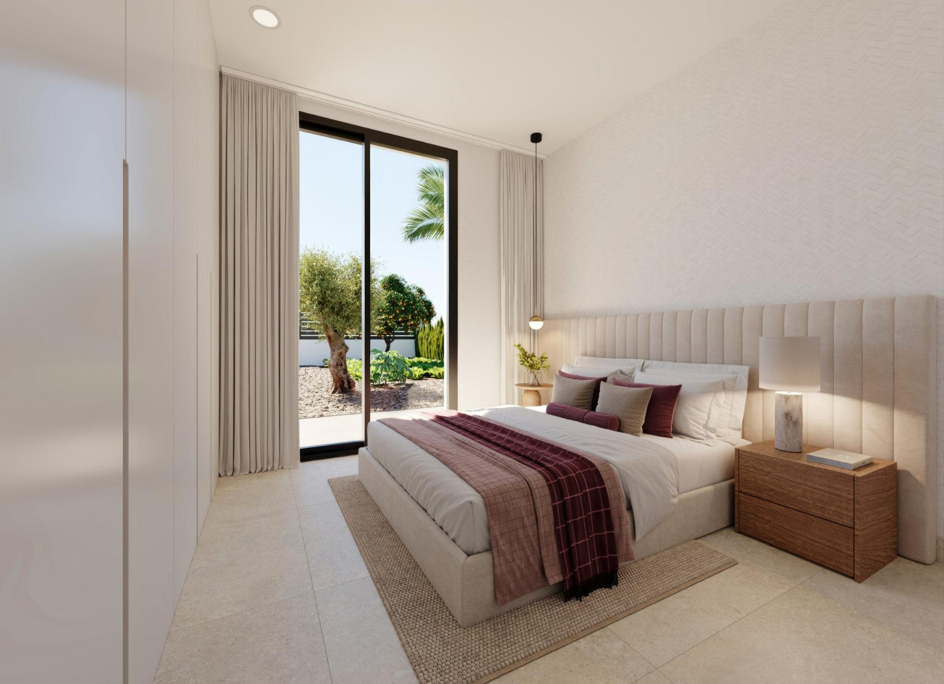 New build villas in hacienda del Álamo golf resort, murcia