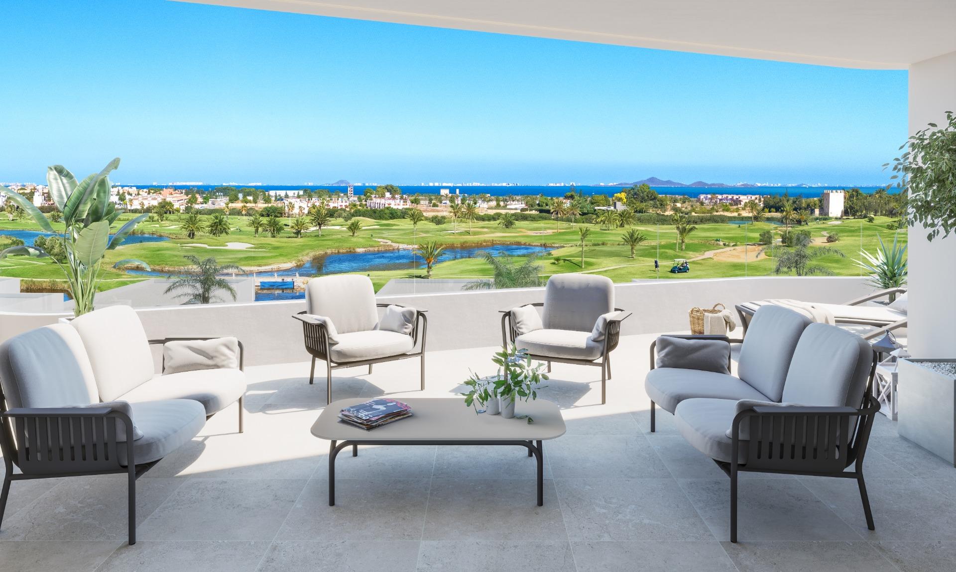 New build residential complex in los alcazares