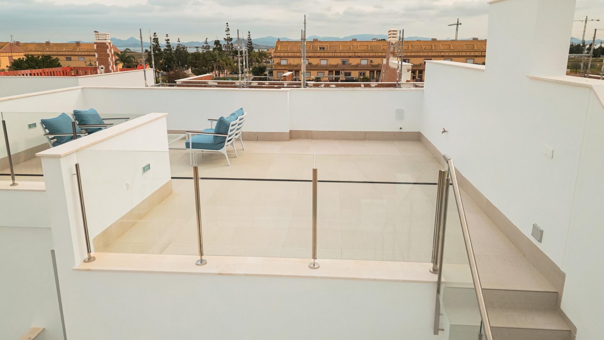New build villas near la serena golf and the beach in los alcázares