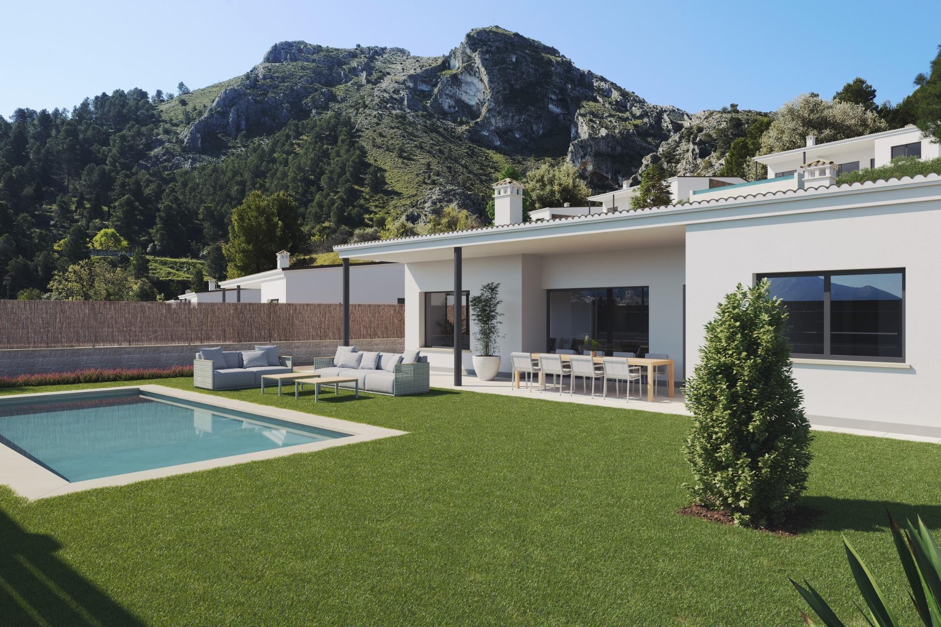 New build villas in penáguila – tranquility and nature in the heart of sierra de aitana, alicante