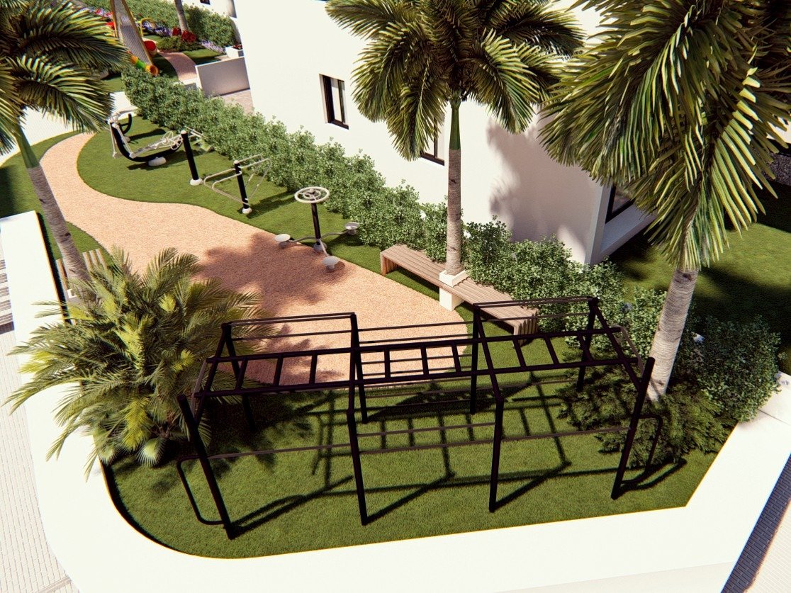 New build residential of bungalow apartments in los balcones