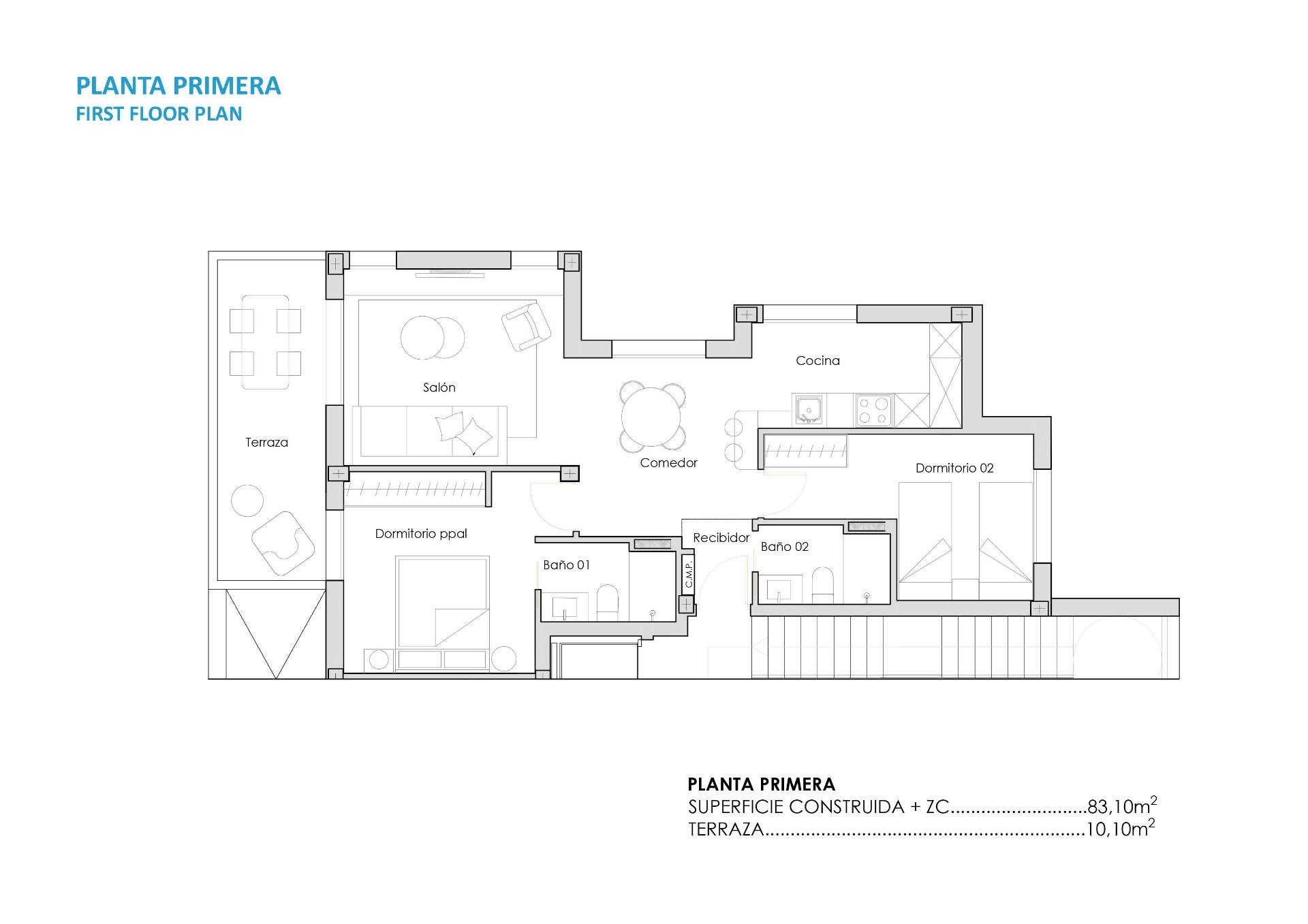 New build tourist apartments in santa rosalía lake and life resort costa cálida