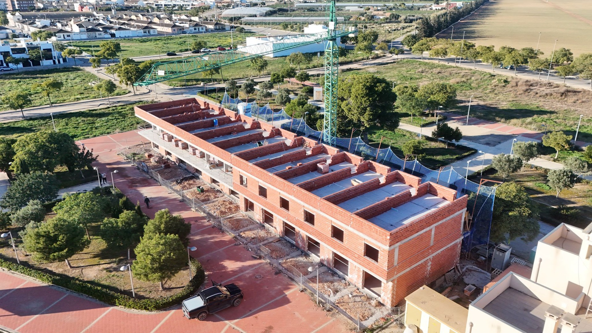 New build townhouses and corner townhouses in pilar de la horadada