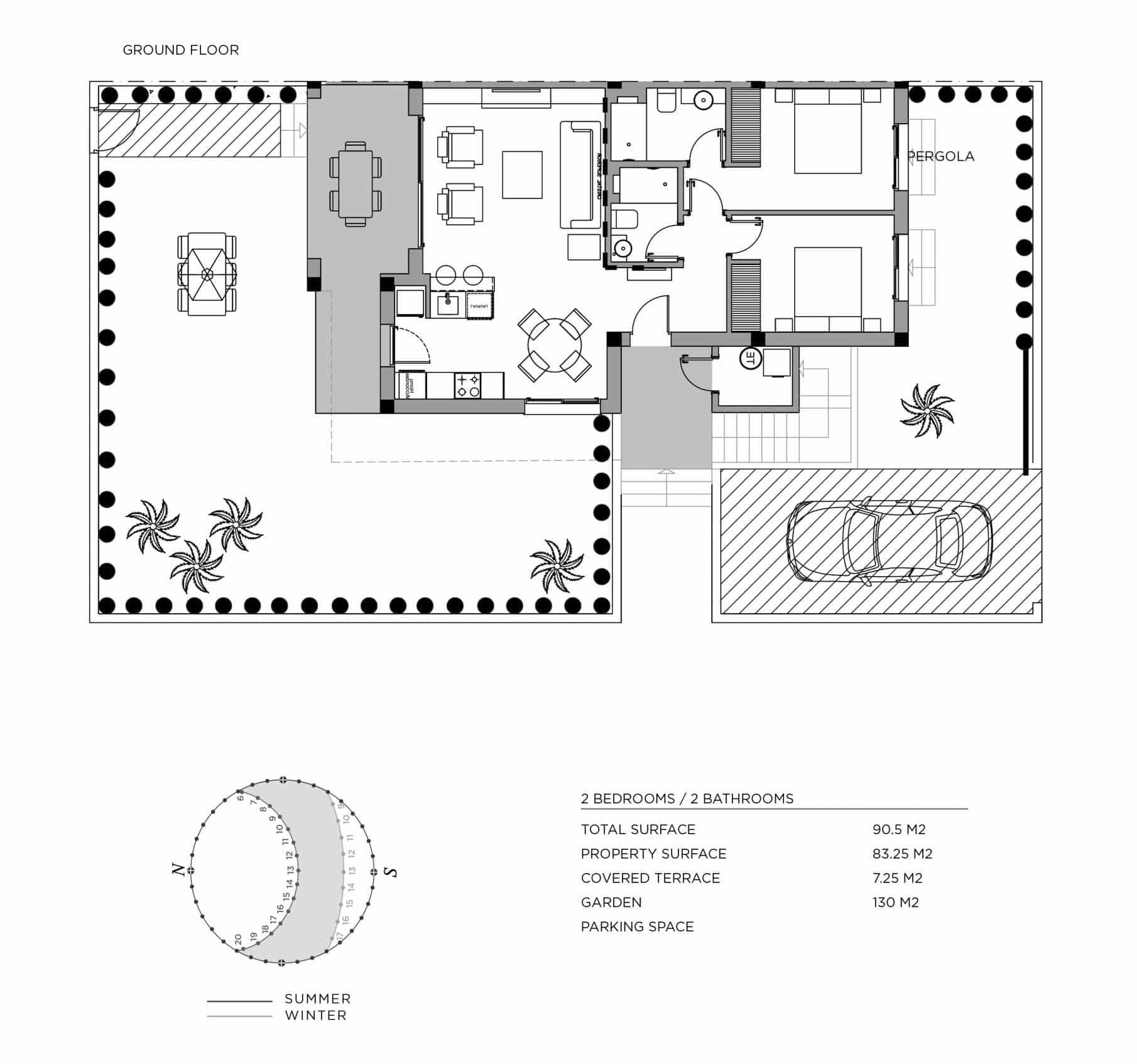 New build residential complex in rojales