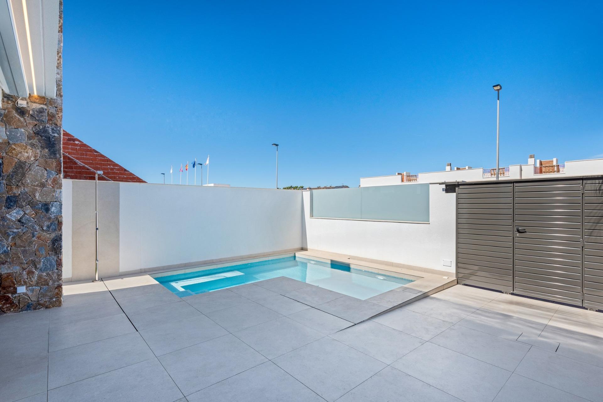 New build semi-detached villas in san javier