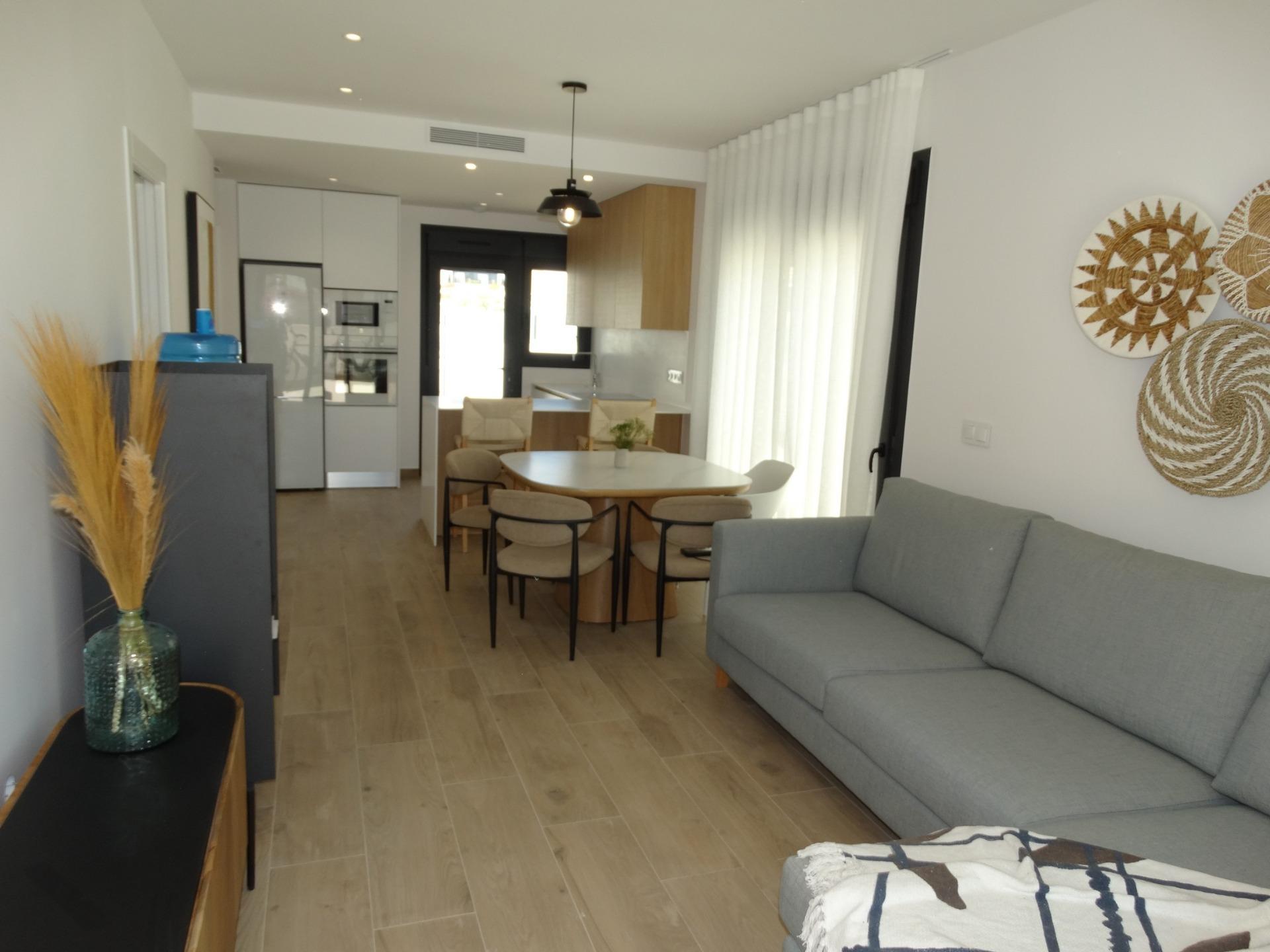Modern new build bungalows for sale in pilar de la horadada