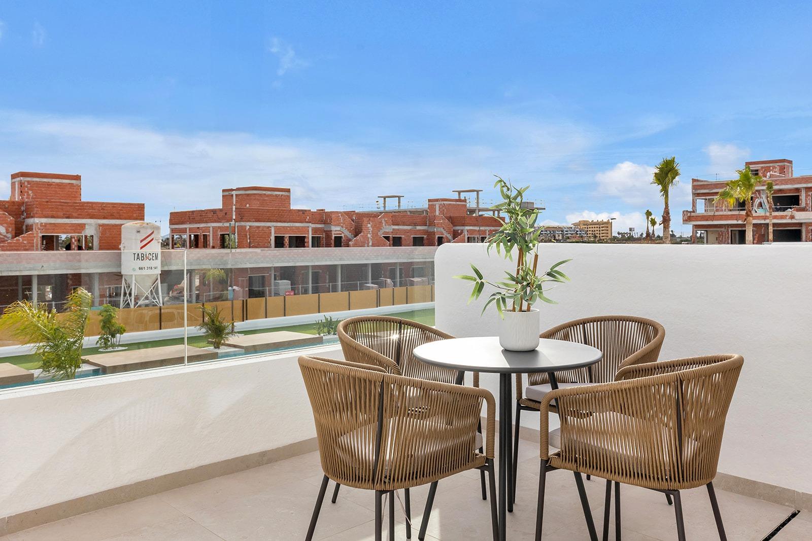 New build residential complex near serena golf and the mar menor in los alcazares