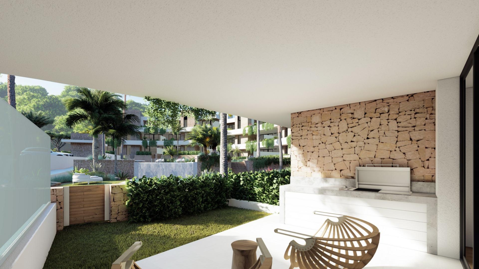 New build residential complex in la manga club resort