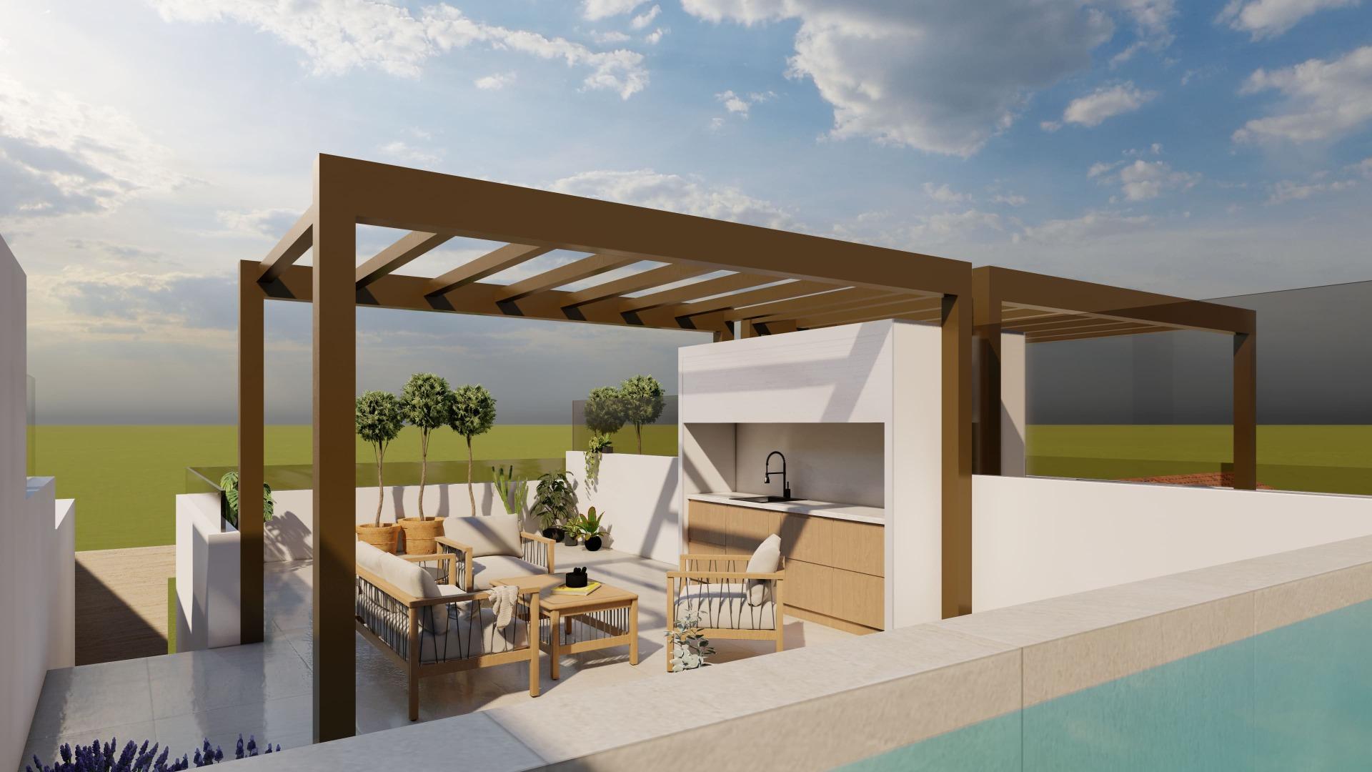 New build bungalows in san pedro del pinatar modern living near the beach