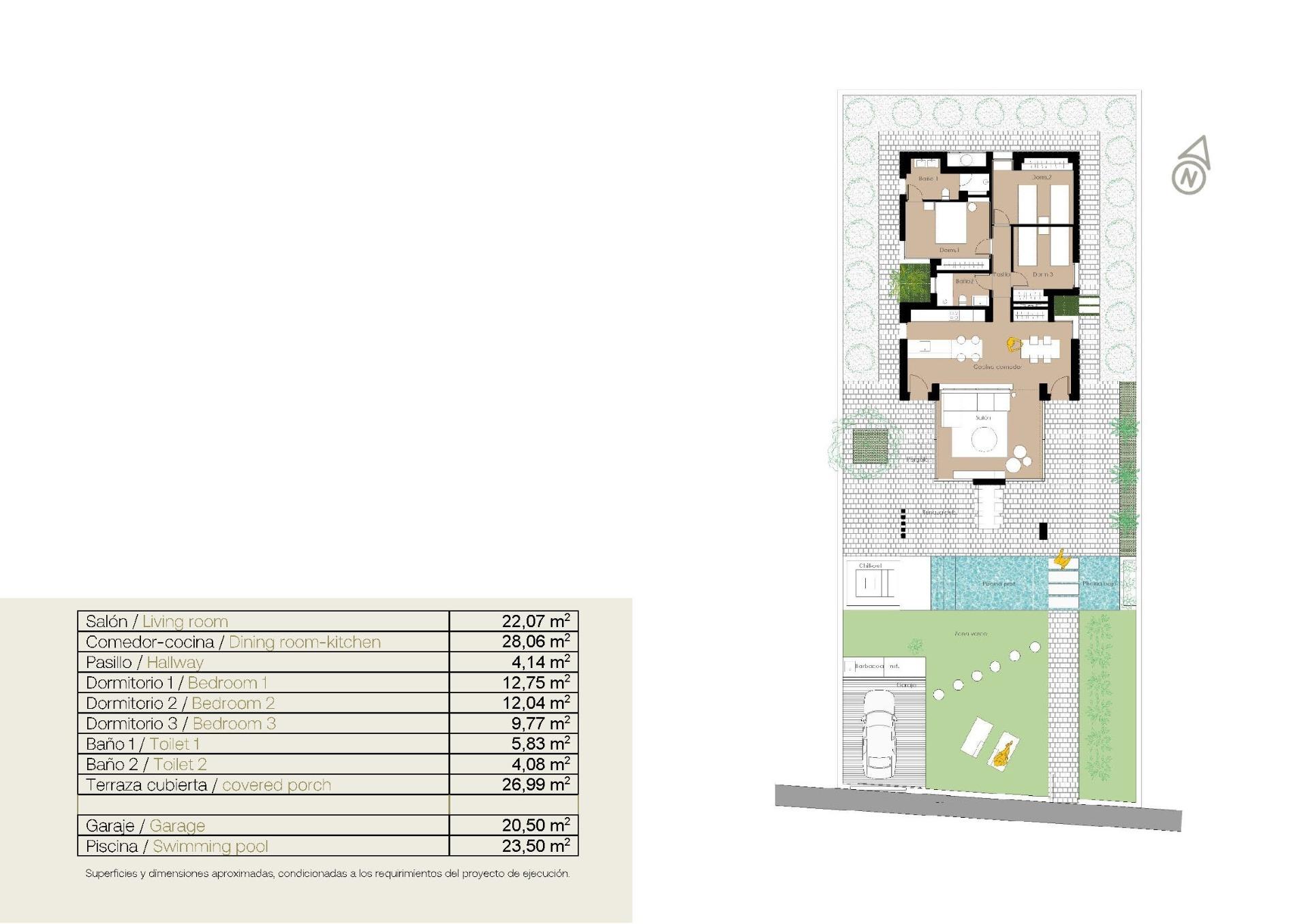 New build villas in san fulgencio