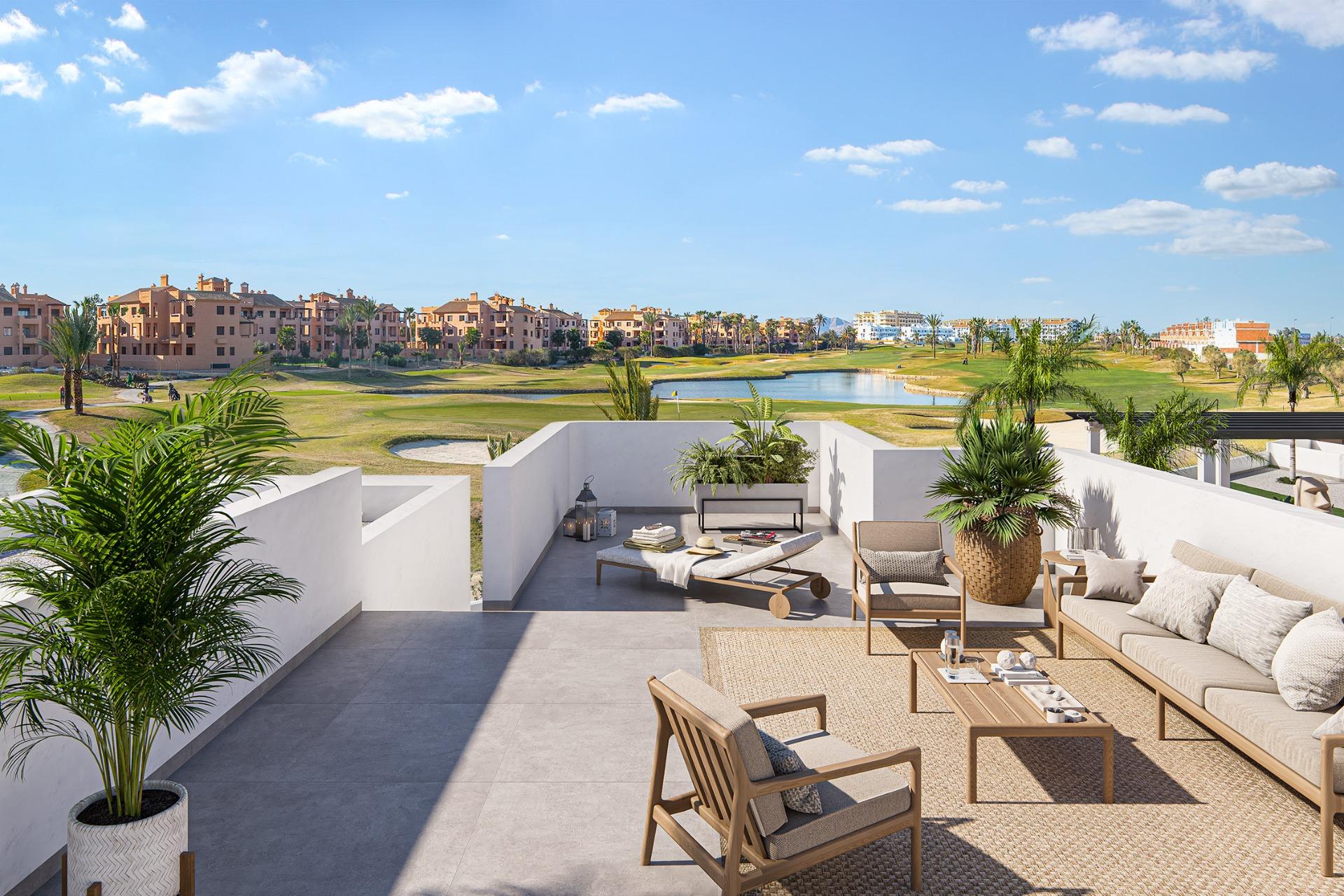 New build residential complex near serena golf and the mar menor in los alcazares