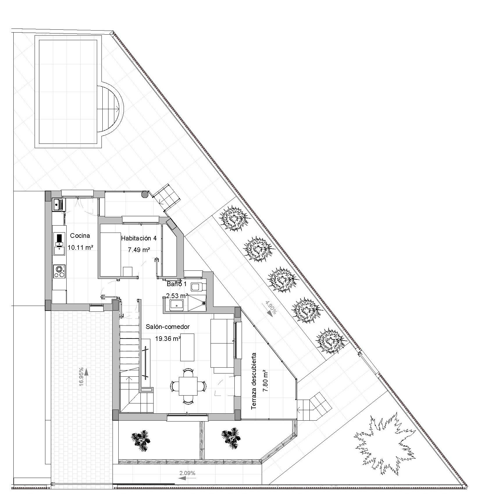 New build villa in los alcazares