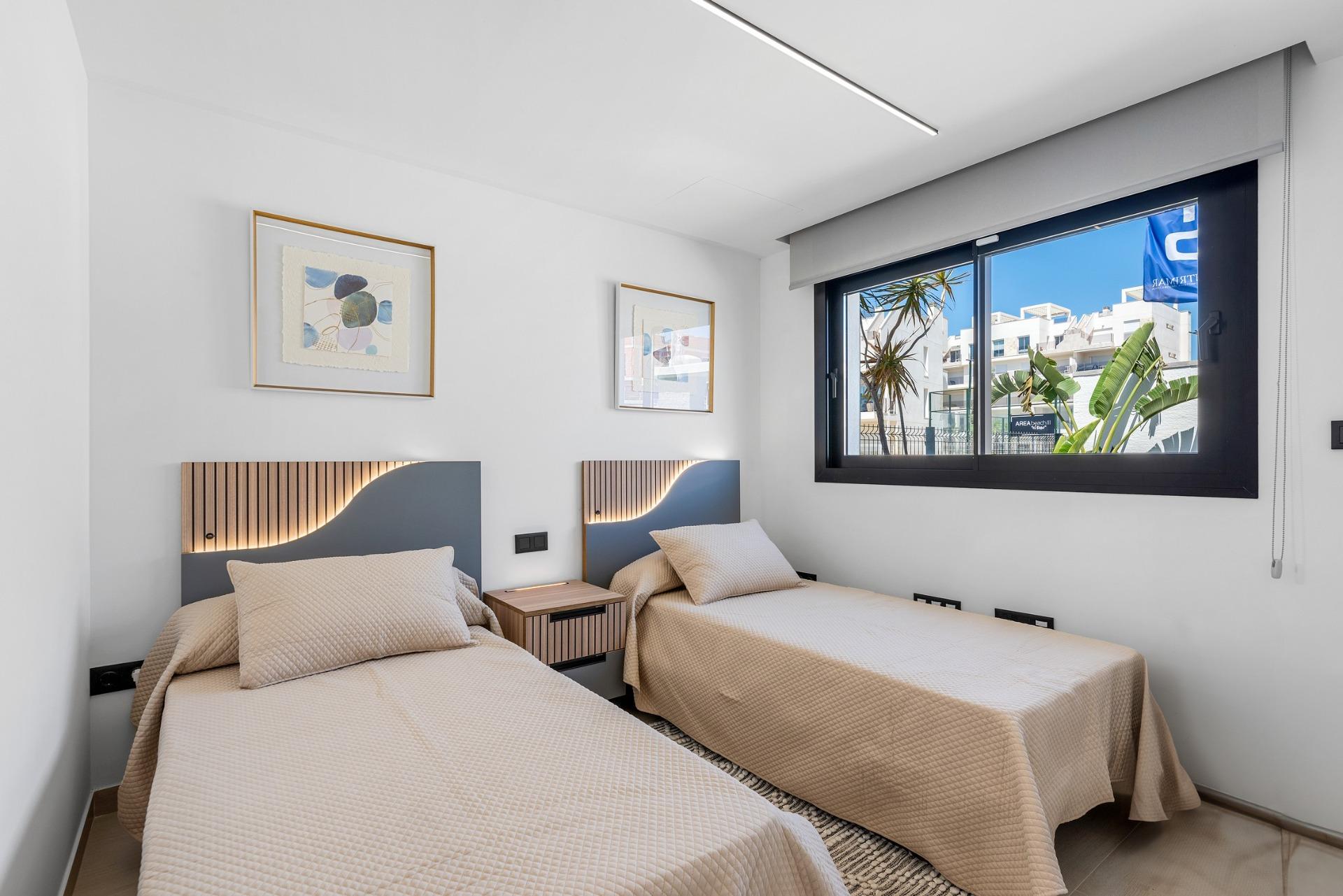 New build tourist licensed apartments with lagoon views in el raso guardamar del segura