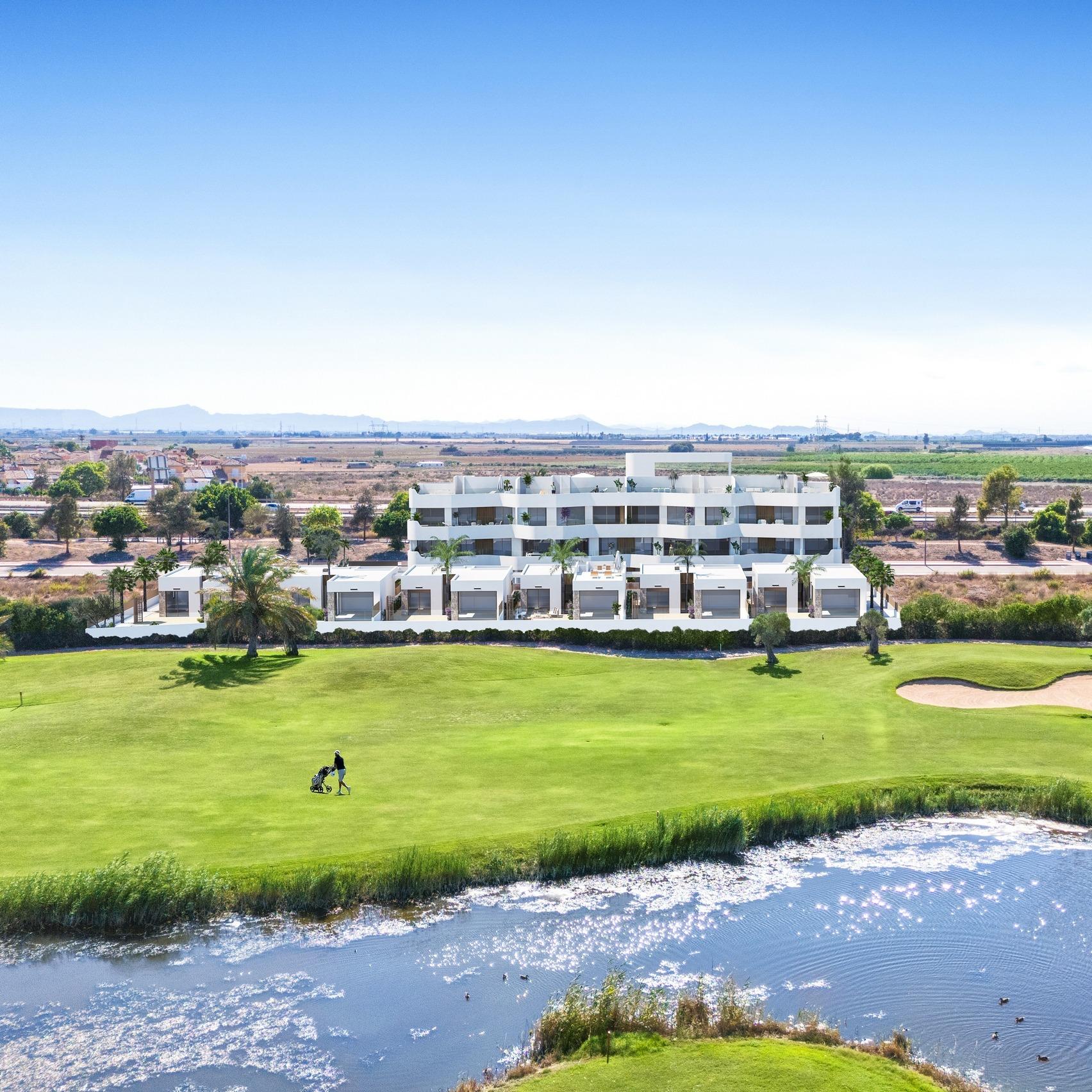 New build residential complex in los alcazares