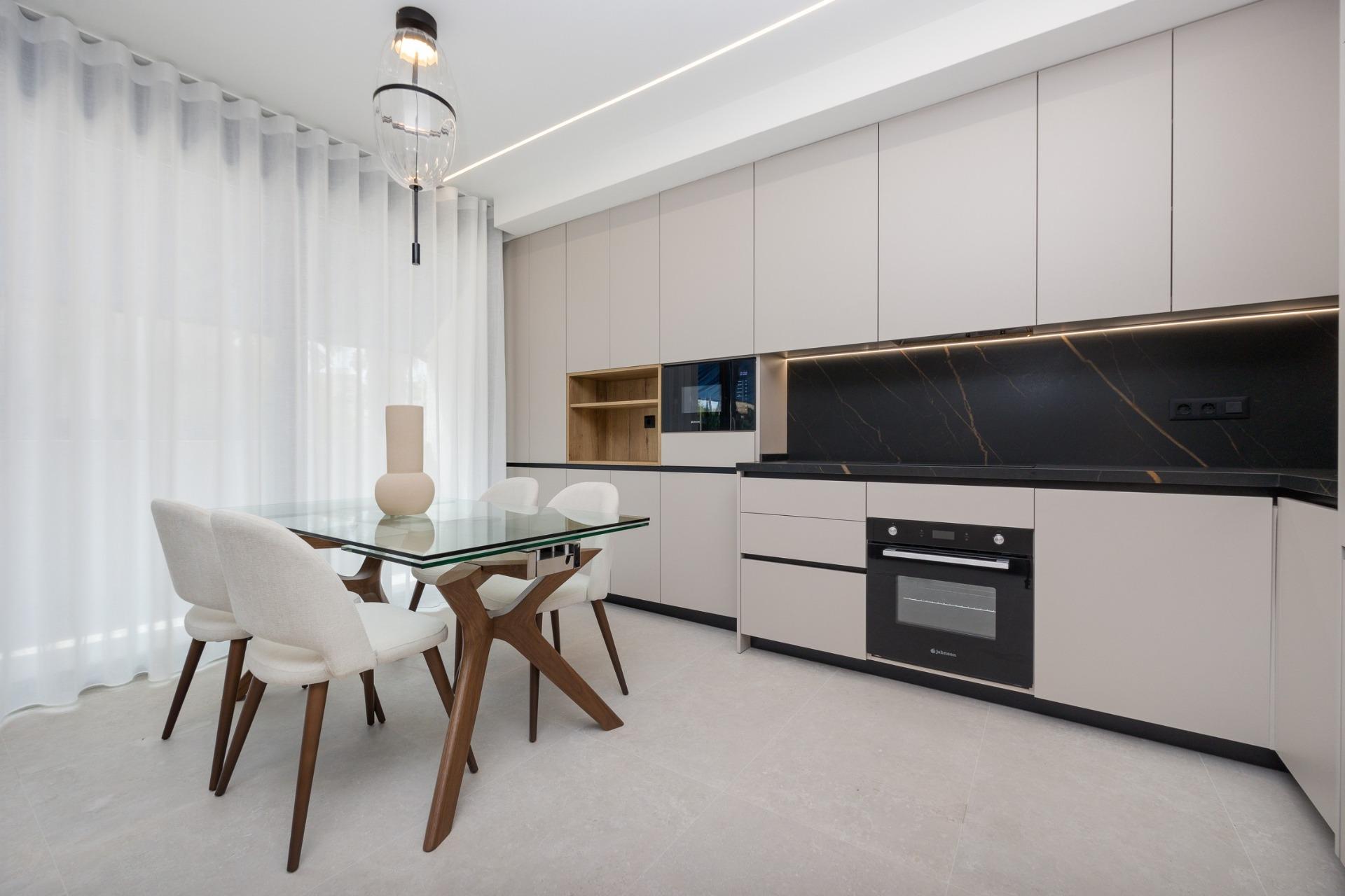 Modern new build apartments near the beach and marina in guardamar del segura