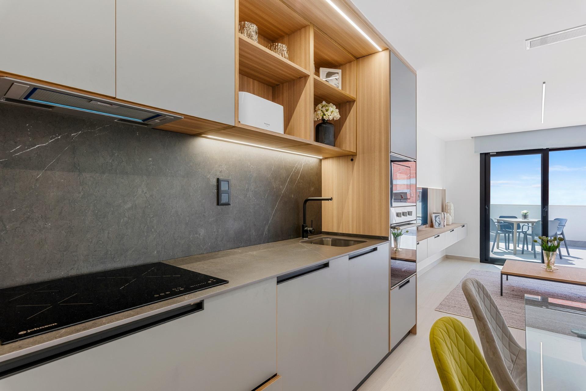 New build tourist licensed apartments with lagoon views in el raso guardamar del segura