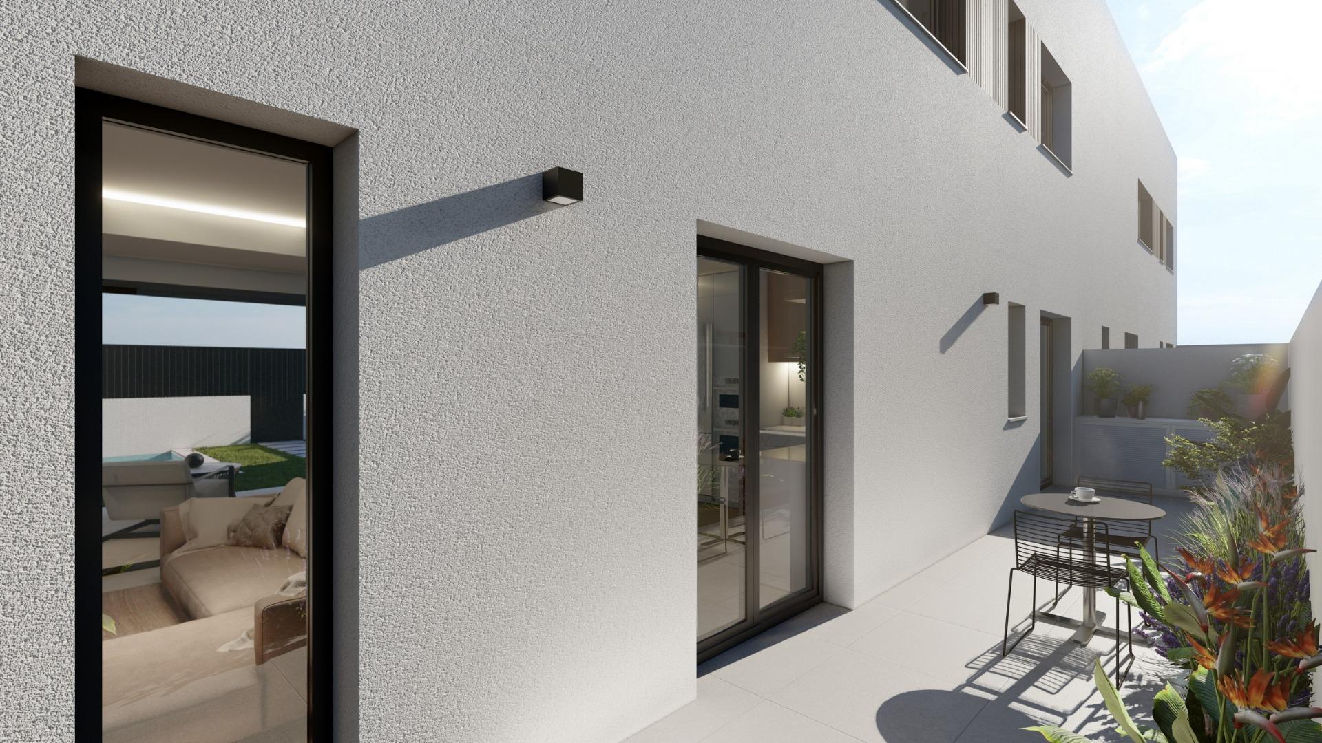 New build bungalows with private pool in san pedro del pinatar