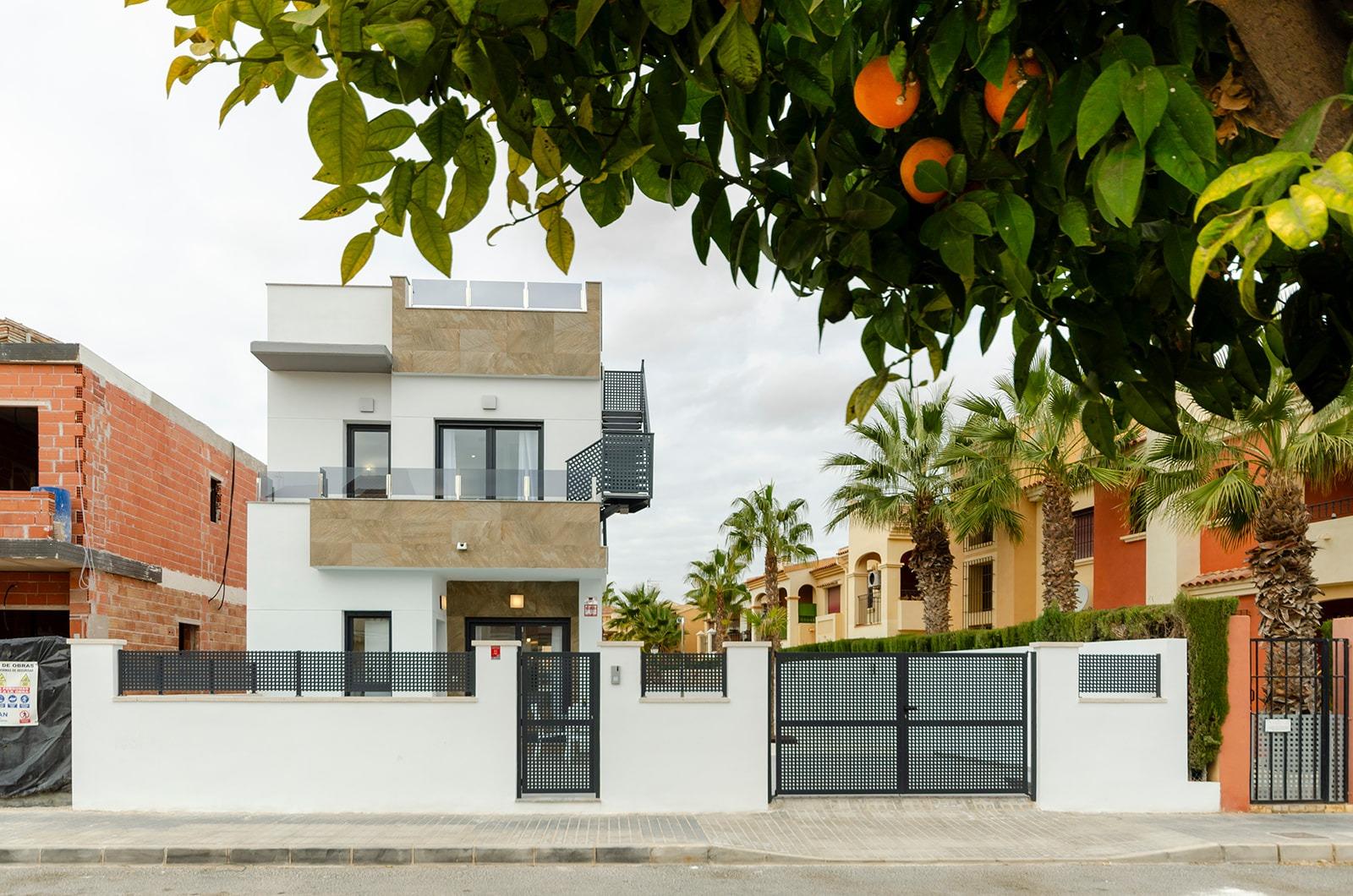 New build villas in torrevieja