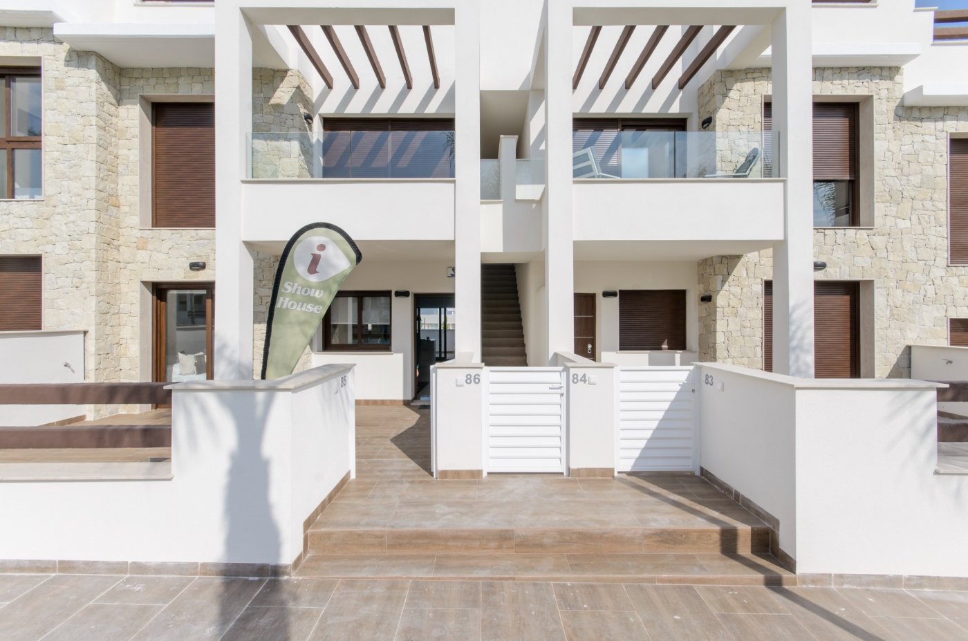 New build residential of bungalow apartments in los balcones, torrevieja