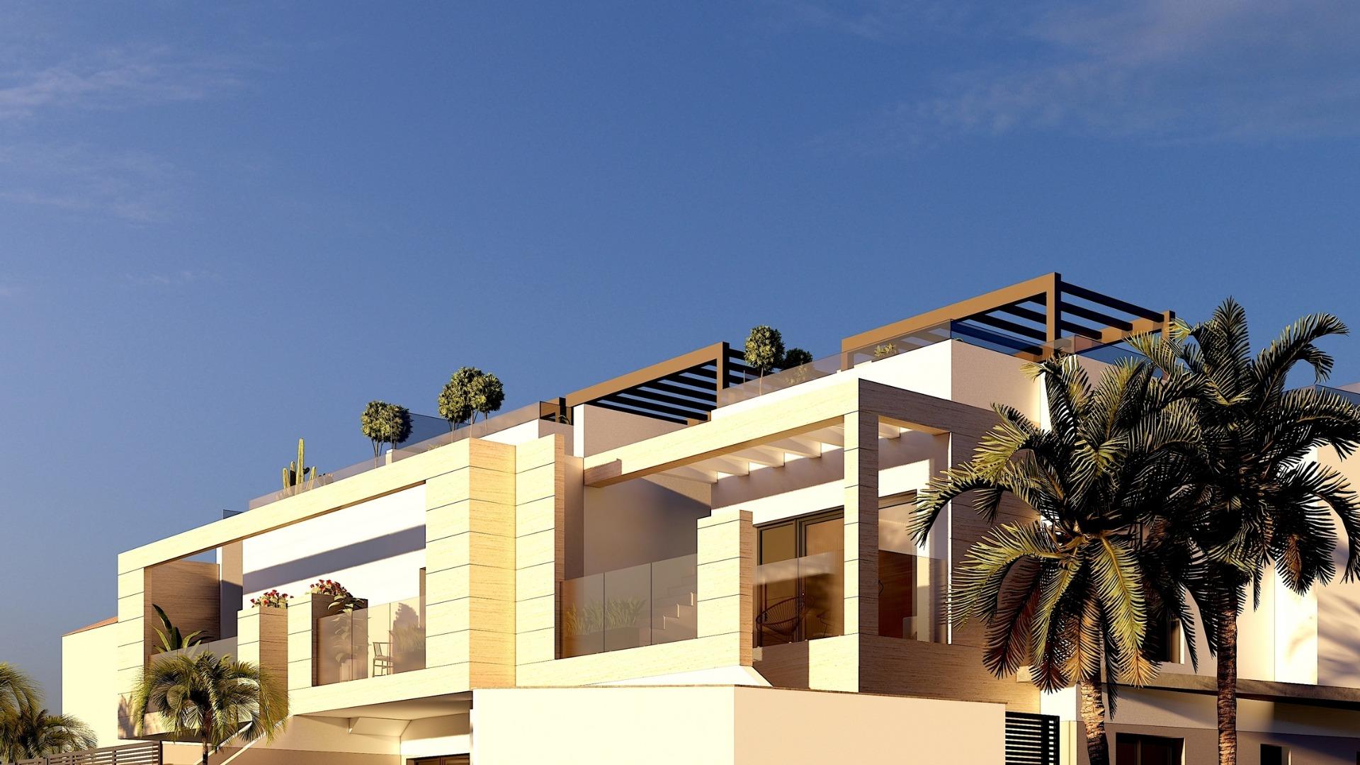 New build bungalows in lo pagán: modern living near the beach