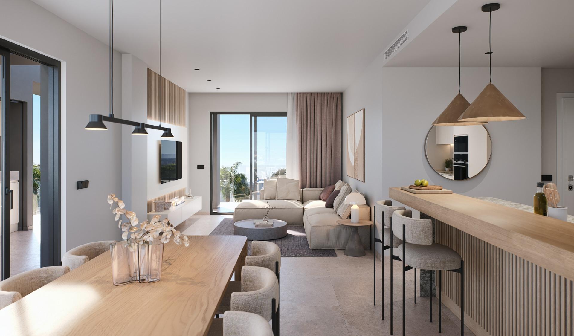 New build residential in private gated resort in province of murcia