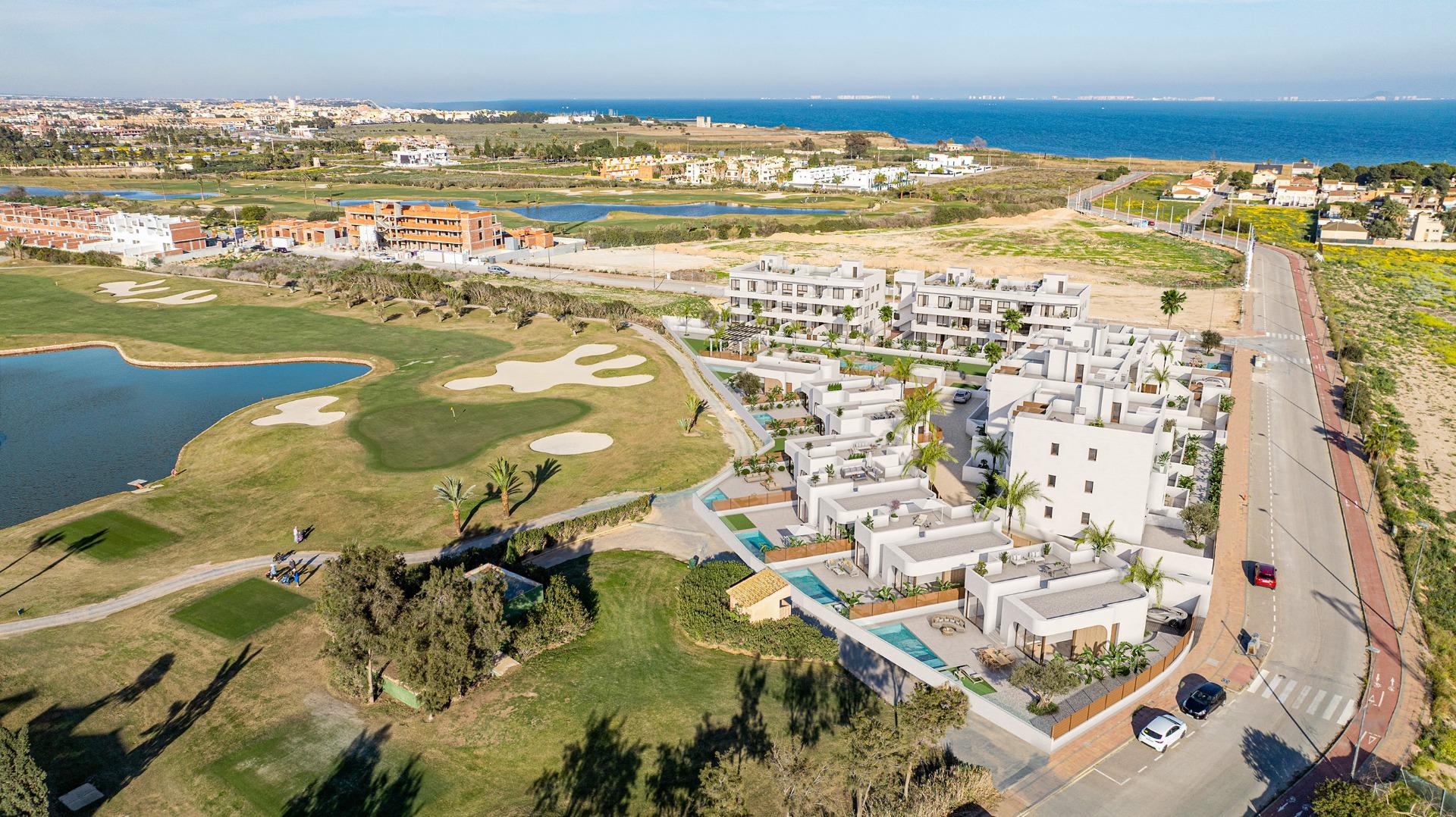 New build residential complex near serena golf and the mar menor in los alcazares