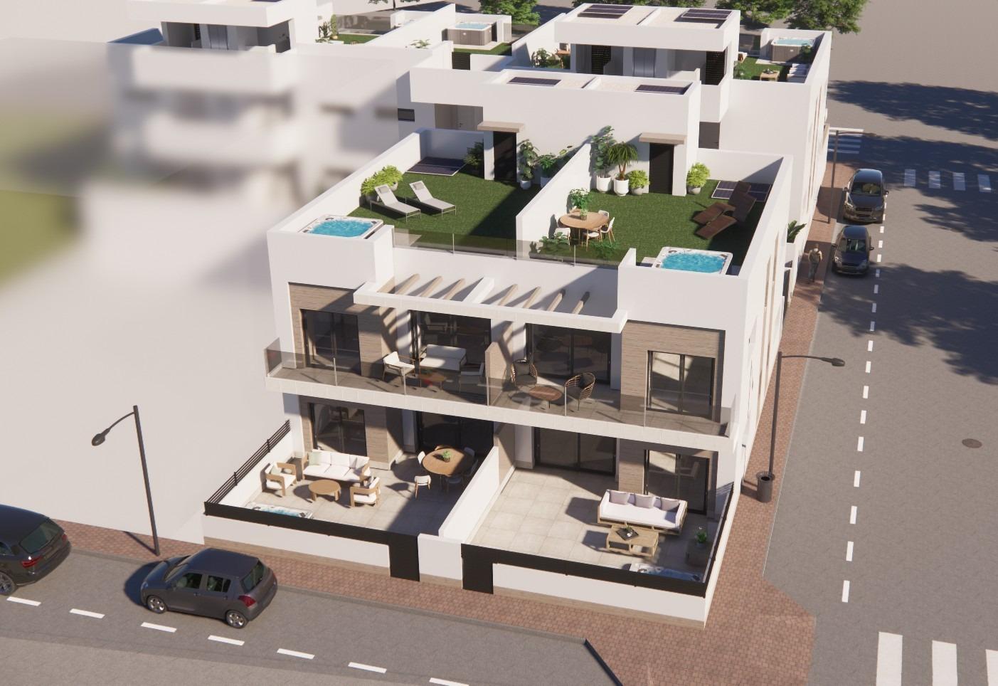New build apartments in rojales close to golf and beaches