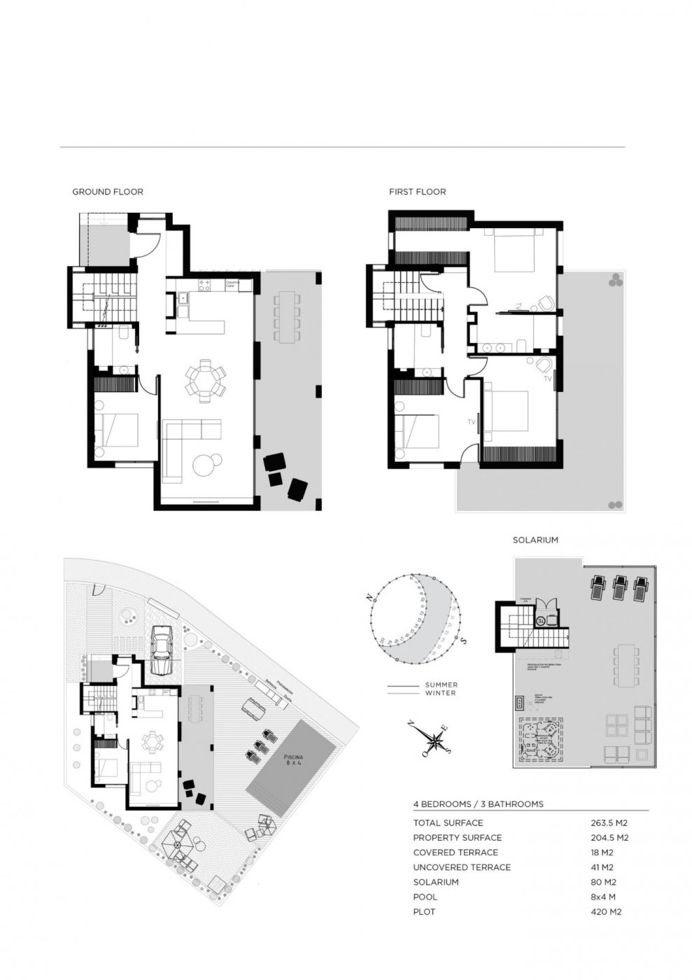New build modern villa in ciudad quesada