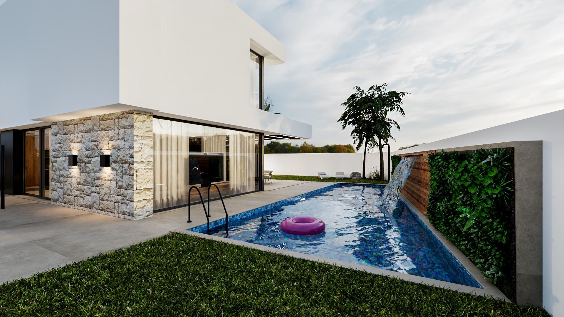 Luxury new build villa for sale in la zenia, orihuela costa