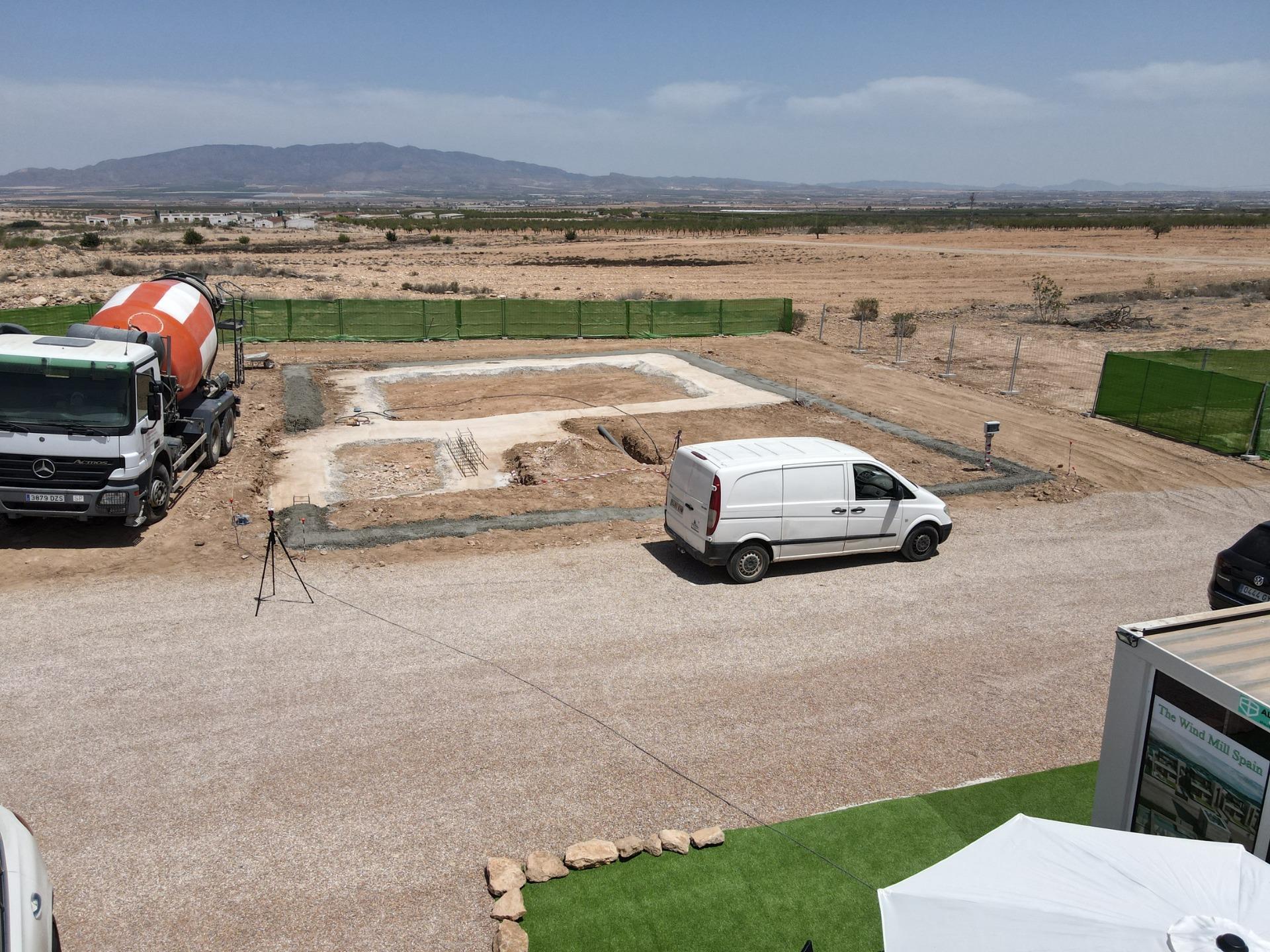 New build bungalows in fuente alamo, murcia