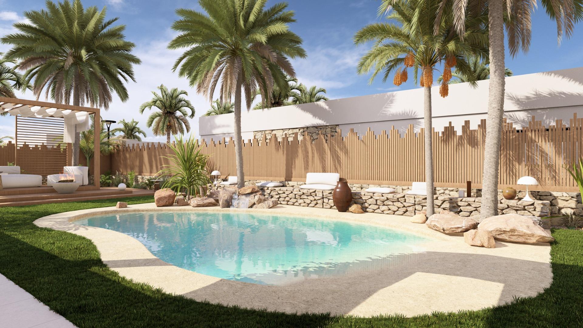 New build villas in altaona golf resort, murcia
